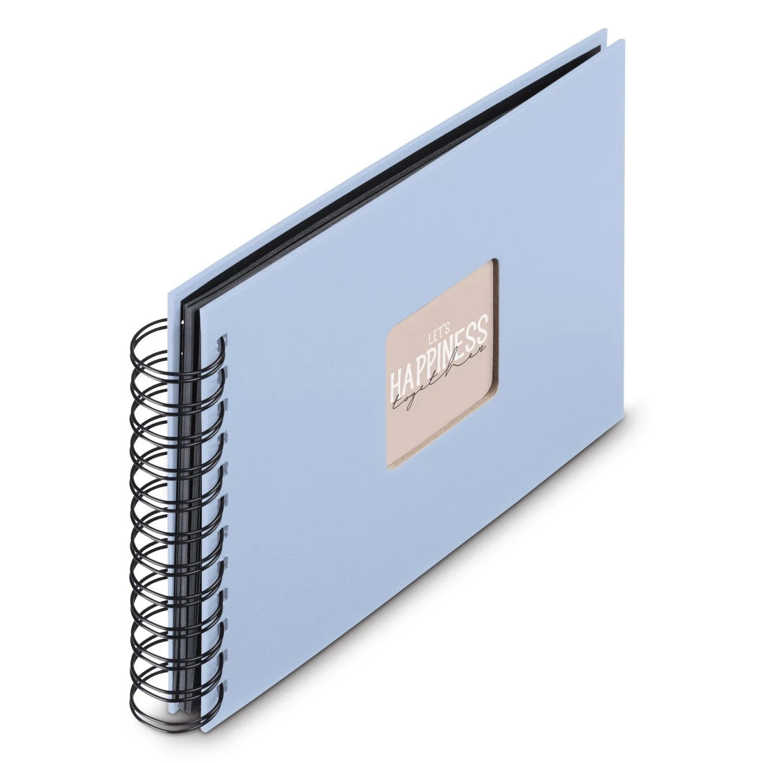Hama Fotoalbum – für 240 × 170 mm, Lagune, mit Pergaminzwischenblättern, Papier