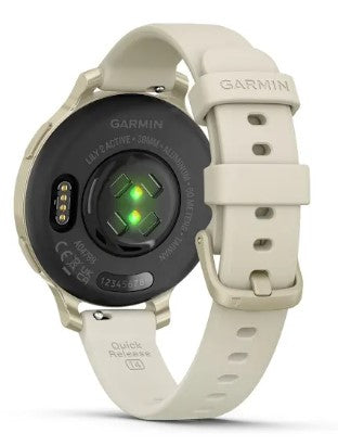 Garmin Lily 2 Active – Smartwatch – 38 mm, GPS, Bluetooth, Corning Gorilla Glass 3, 5 ATM, Lunargold