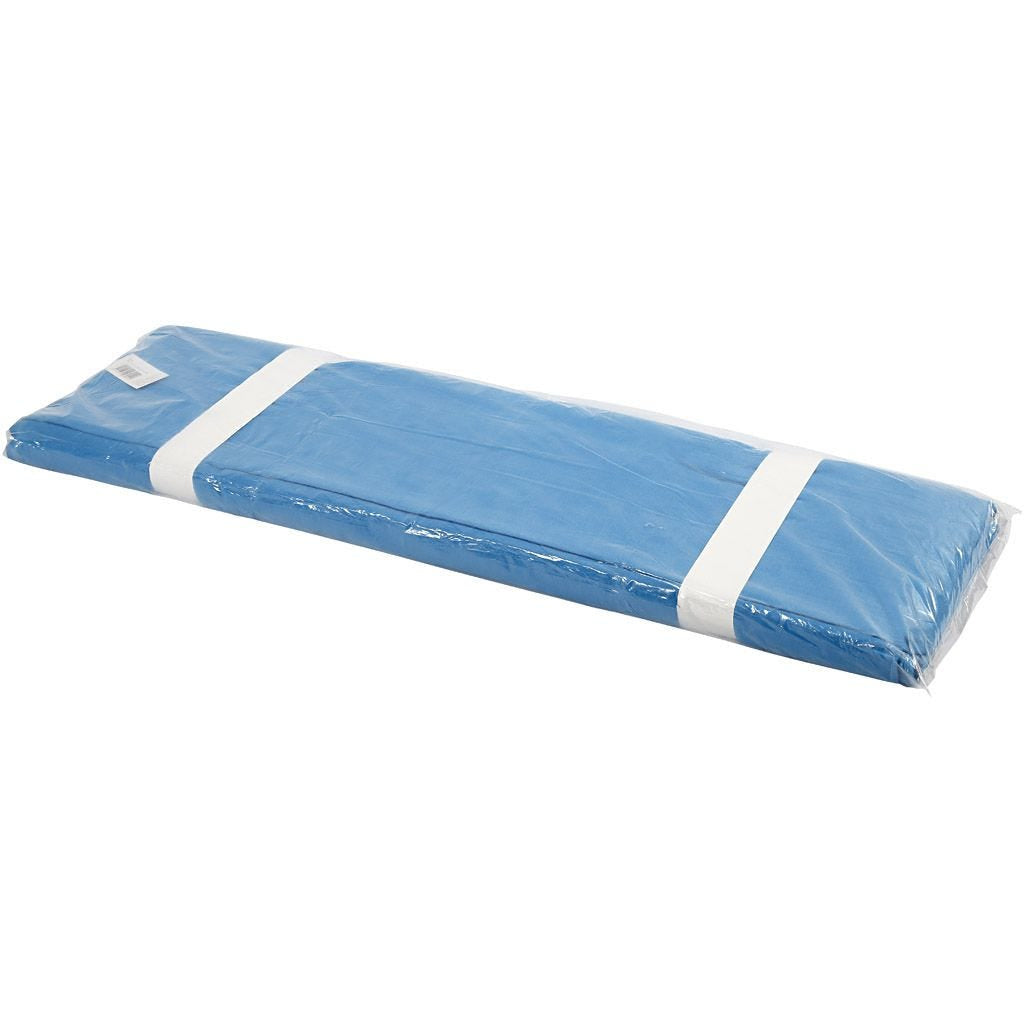Creativ Company Stoff – blau – 145 × 1000 cm, Baumwolle