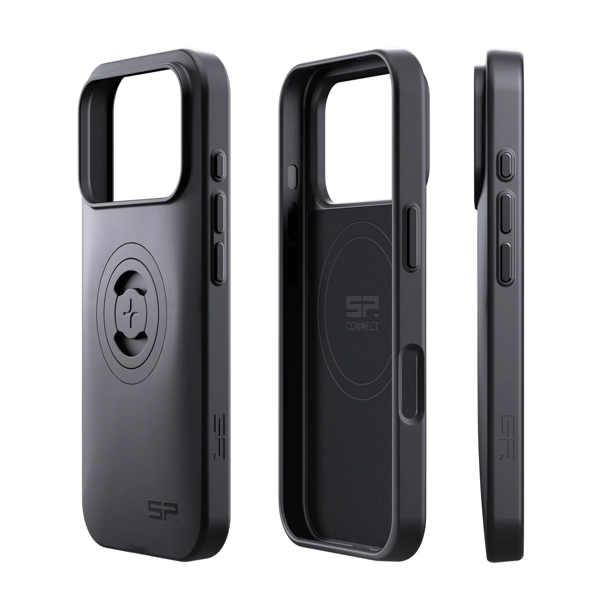 SP Connect Backcover – für Apple iPhone 17 Pro – MagSafe, Kunststoff, schwarz, Armband, Fahrradhalterung