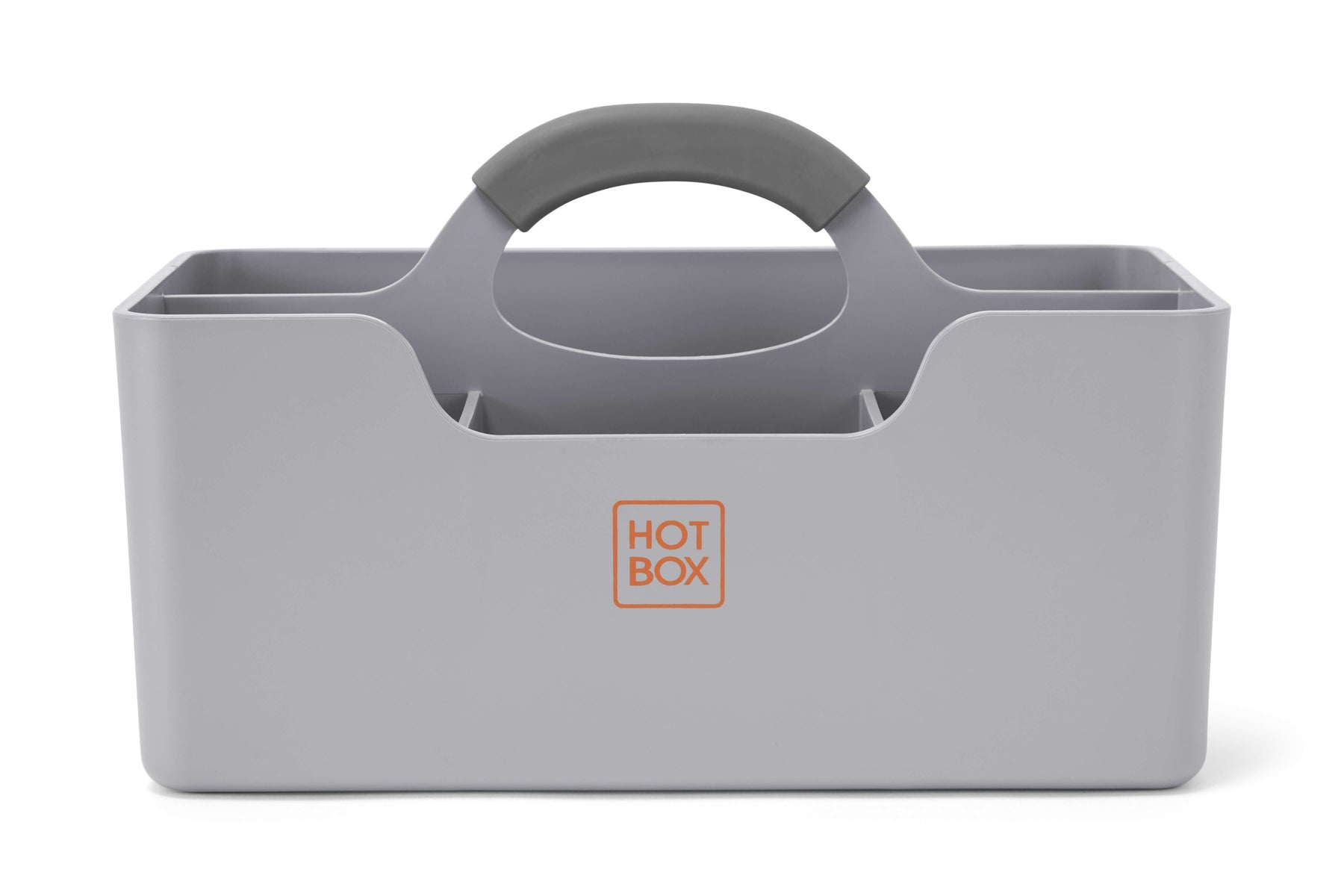 Hotbox Schubladenelement – 4 Schubladen, grau, Polypropylen (PP), B 312 × H 190 × T 182 mm