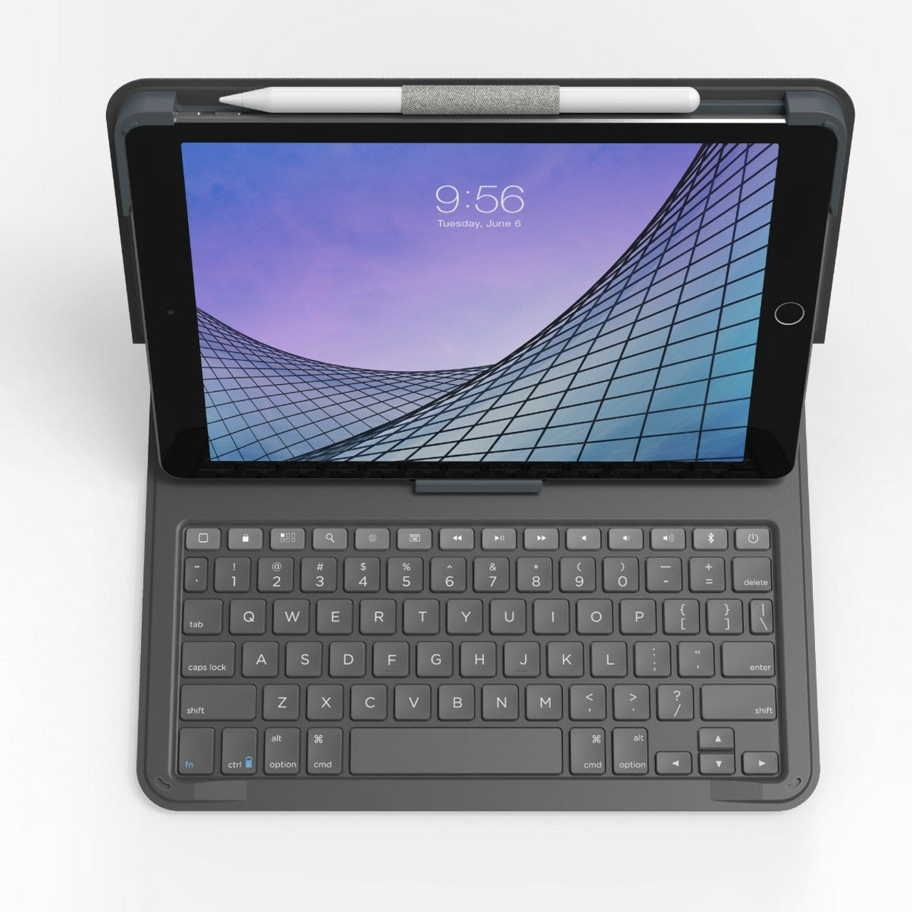 ZAGG Messenger Folio 2 – Tastatur, Dunkelgrau – für iPad 10,9" (10. Generation)