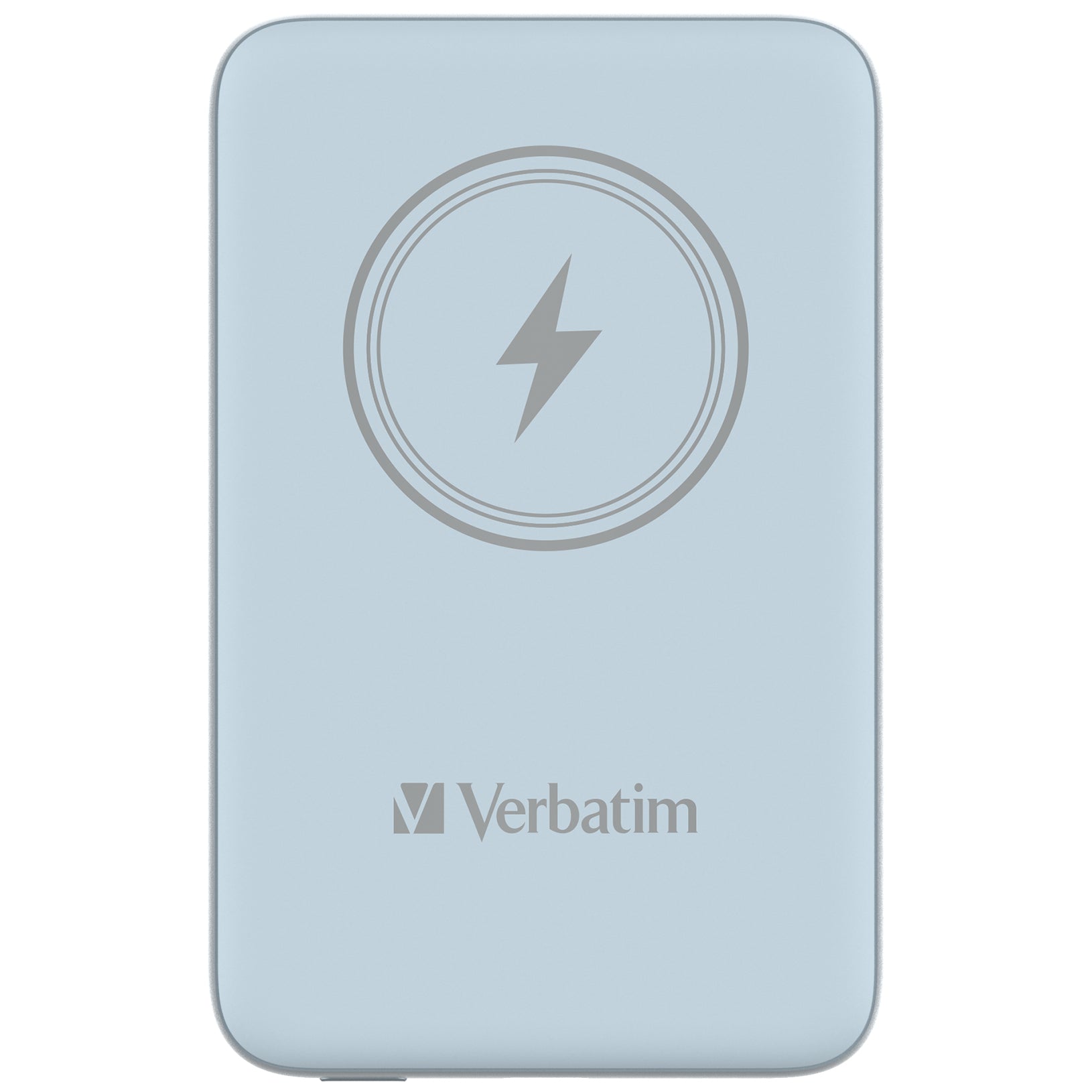 Verbatim Charge 'N' Go Magnetische MagSafe Powerbank 10'000 mAh – 20 W PD, Kabellos 15 W, 1× USB-C, Blau