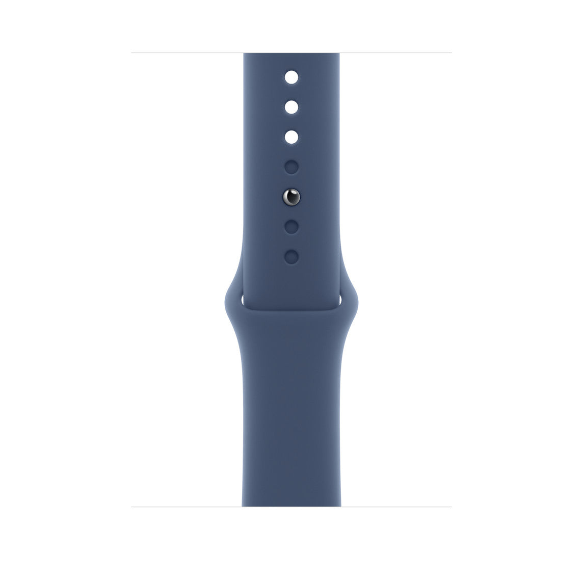 Apple Denim Sport Band – Armband – für Apple Watch 46 mm, Blau, S/M, Polymer