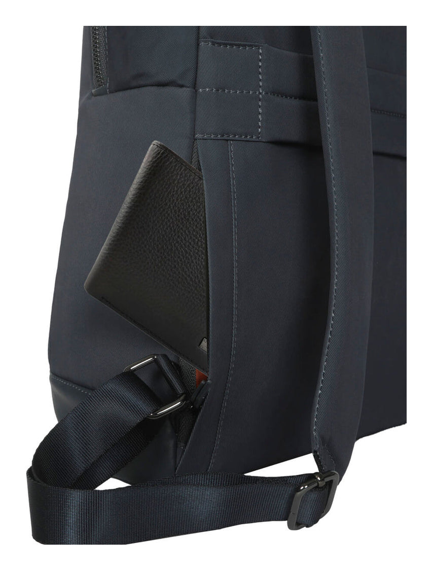 Targus Notebook-Rucksack Avila 15–16 – 15 l, wasserfest, rPET-Polyester – Dunkelblau, 300 × 465 × 130 mm