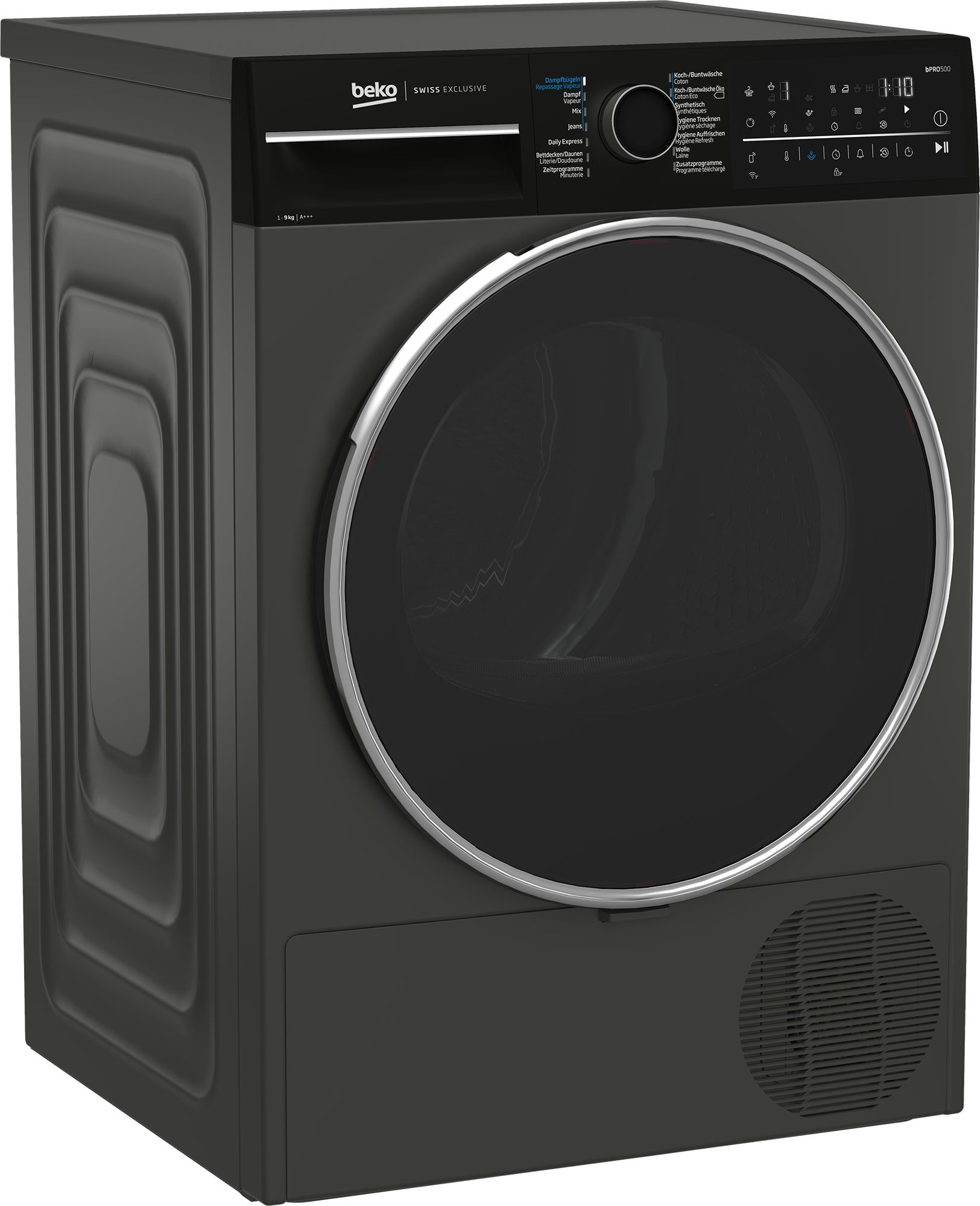 Beko Wäschetrockner TR520 – grau, 9 kg, Energieklasse C, 598 × 846 × 650 mm