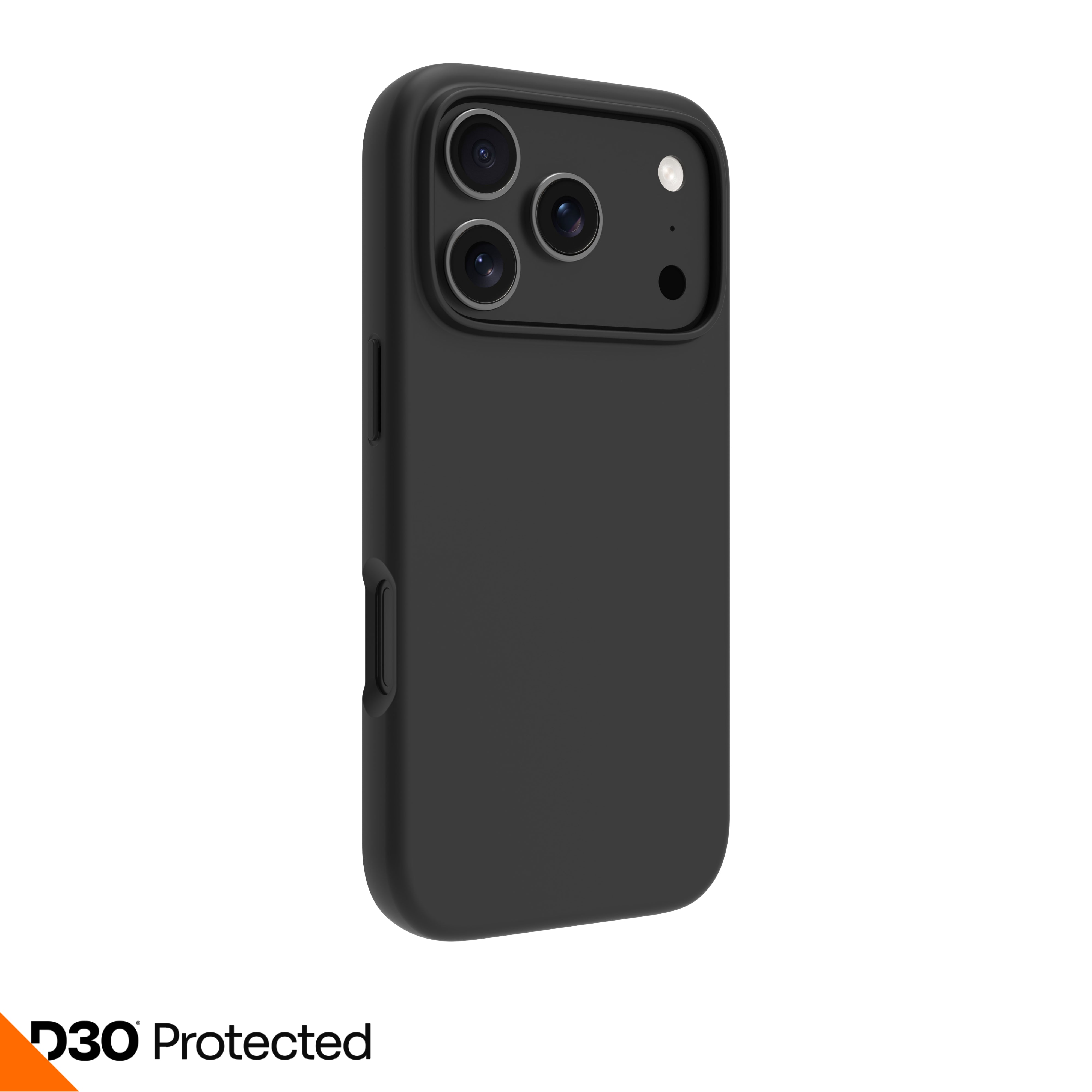 dbramante1928 Backcover – für Apple iPhone 17 Pro, MagSafe, Kunststoff, Schwarz, bis 4 m Sturzsicher