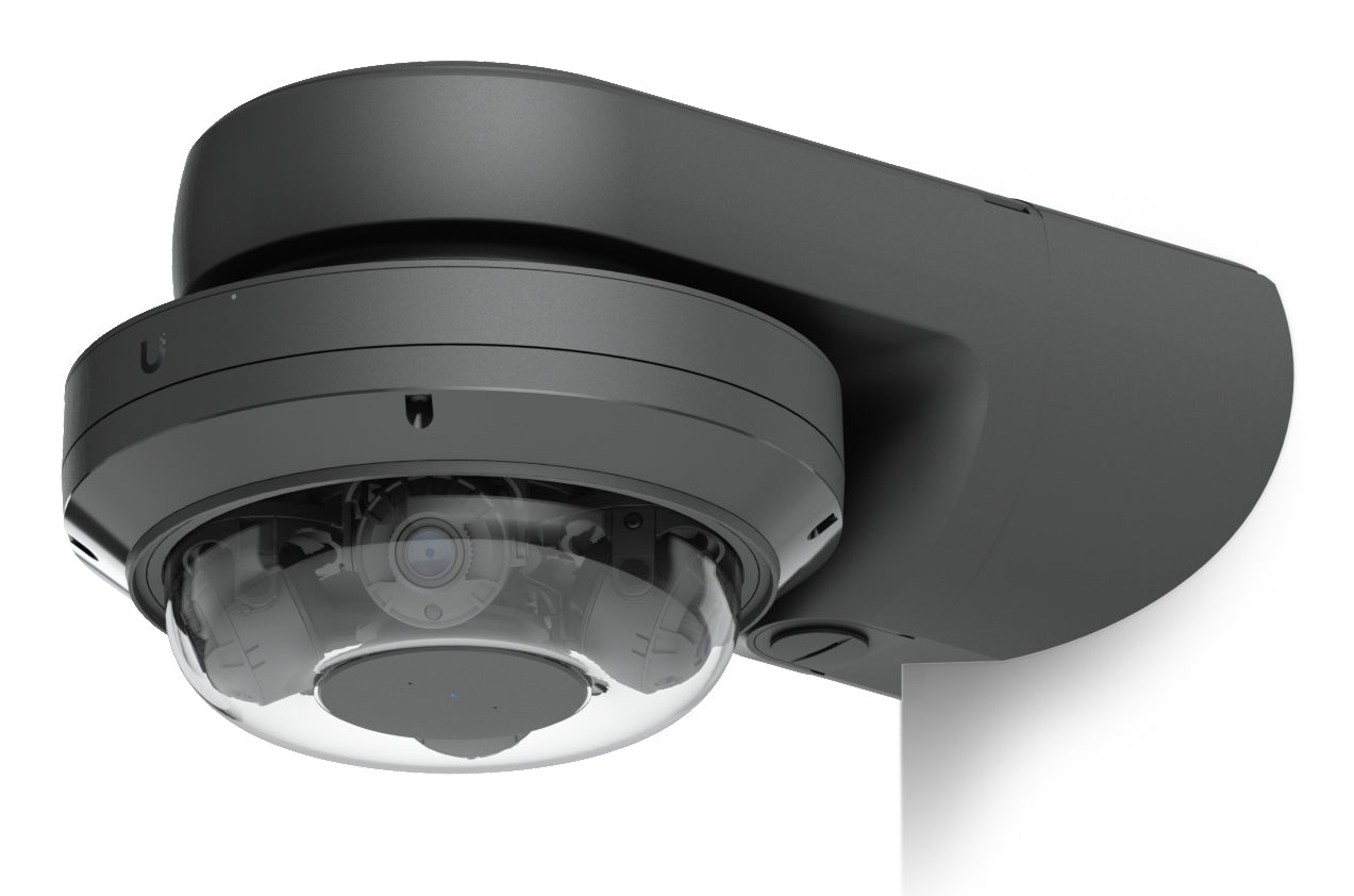 Ubiquiti Montageset Wand-/Masthalterung – für UVC-AI-MS-4 – Aluminium, Schwarz – 250 × 150 × 350 mm