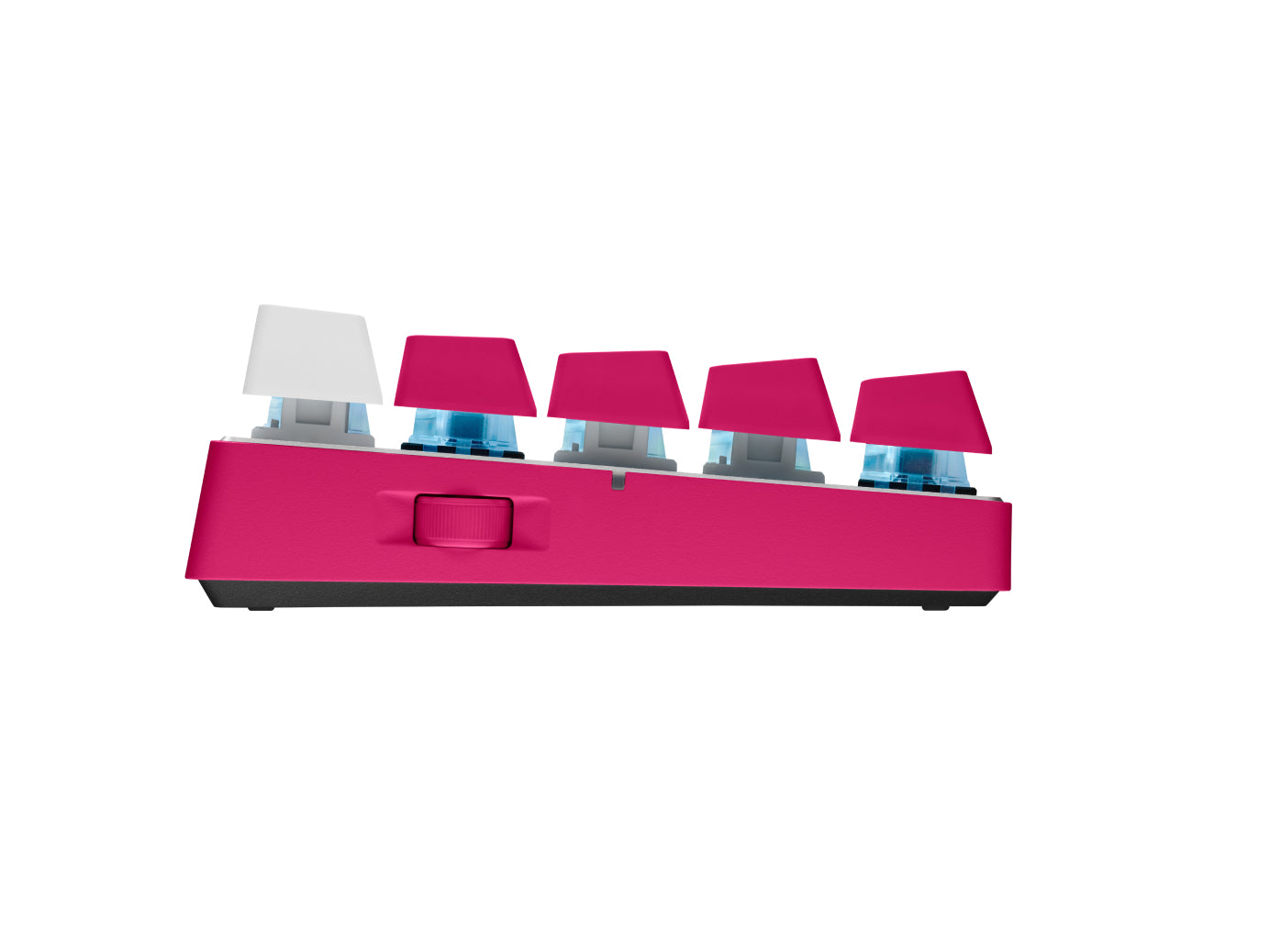 Logitech G PRO X 60 – Gaming-Tastatur 60% – Mechanisch – Bluetooth & 2,4 GHz – QWERTY (US-INT) – Magenta