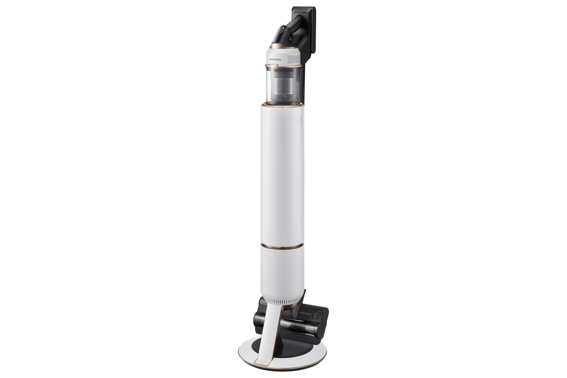 Samsung Stabstaubsauger VS20B95843W/SW – 0,5 l, Akkubetrieb, 86 dB(A), 25,2 V