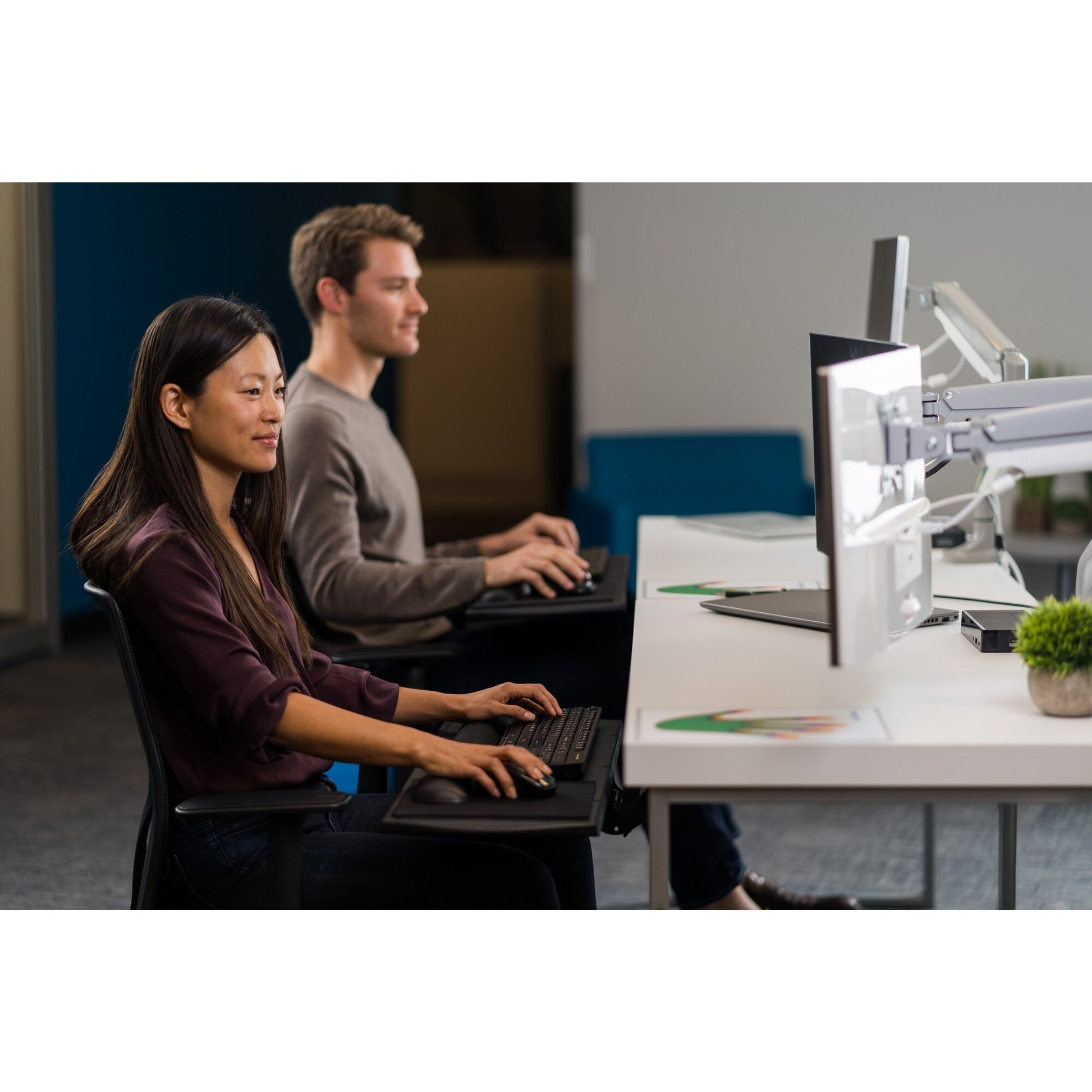 Kensington Monitorarm, Dual, höhenverstellbar