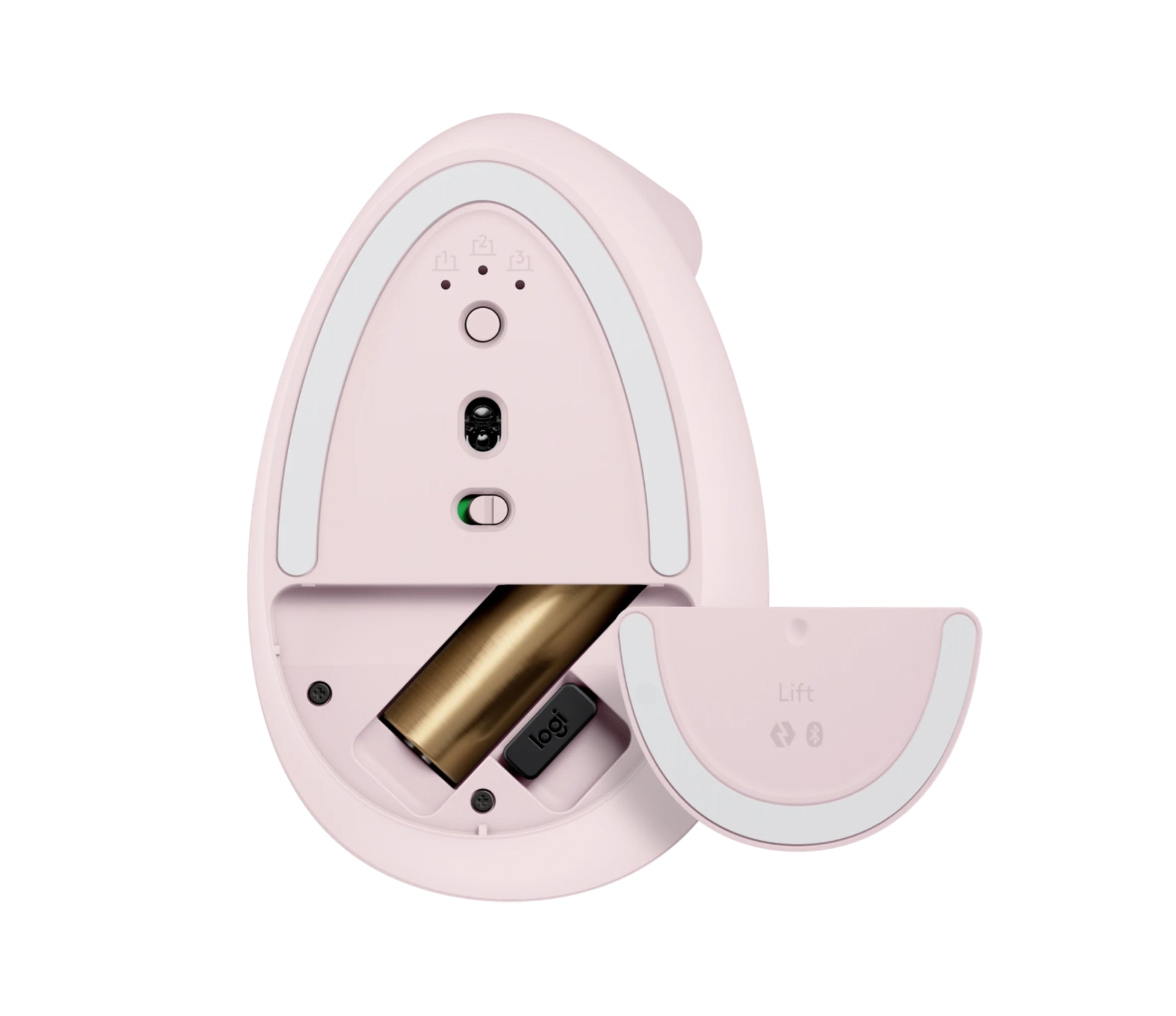 Logitech Lift Rose/Dark Rose (EMEA) Ergonomische Maus