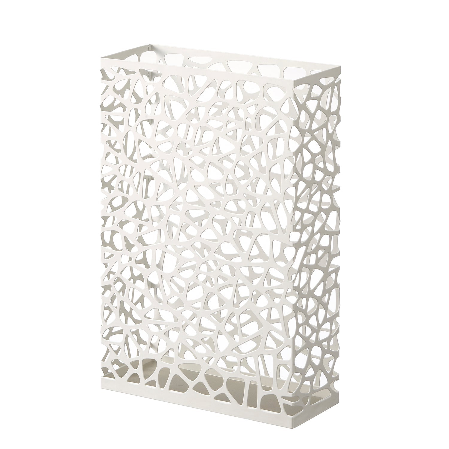 Yamazaki Schirmständer – Stahl, Weiss, Ø 12 × 45 cm