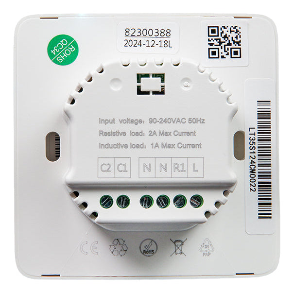 Shelly LinkedGo – Smart-Thermostat – WLAN, Bluetooth, Fussboden, 5–35 °C
