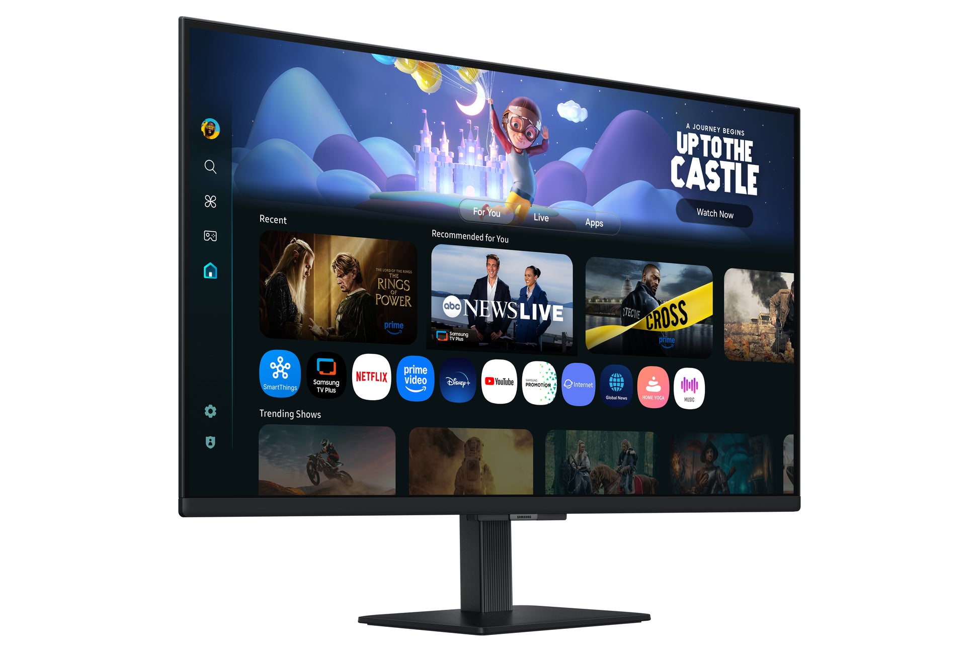 Samsung M50F – Monitor, 1920 × 1080 (Full HD), Smart-TV-Apps