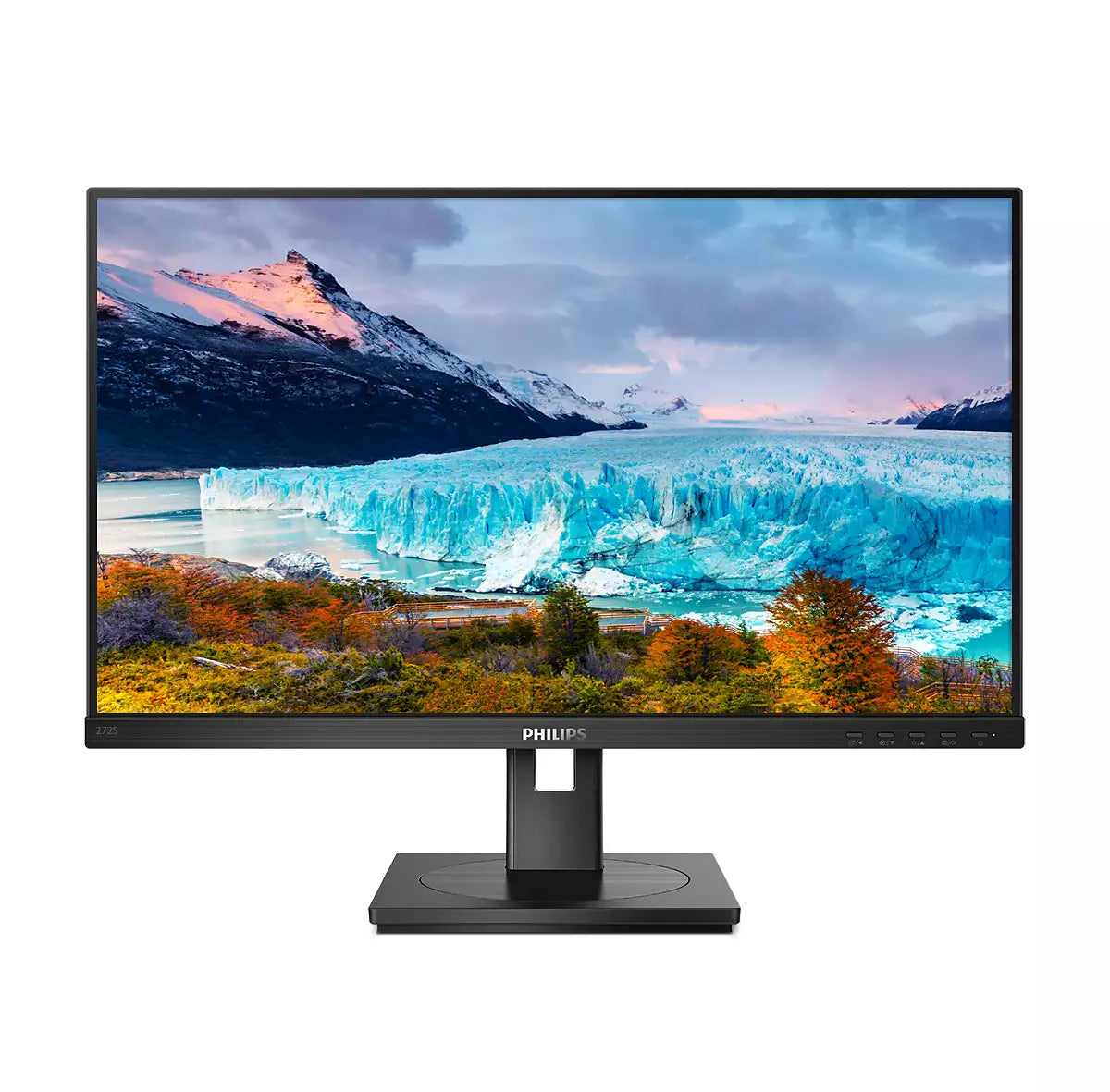 Philips 272S1AE/00 – Monitor, 27" Full HD (1920 × 1080), IPS, 75 Hz, 300 cd/m², VESA 100 × 100, Schwarz