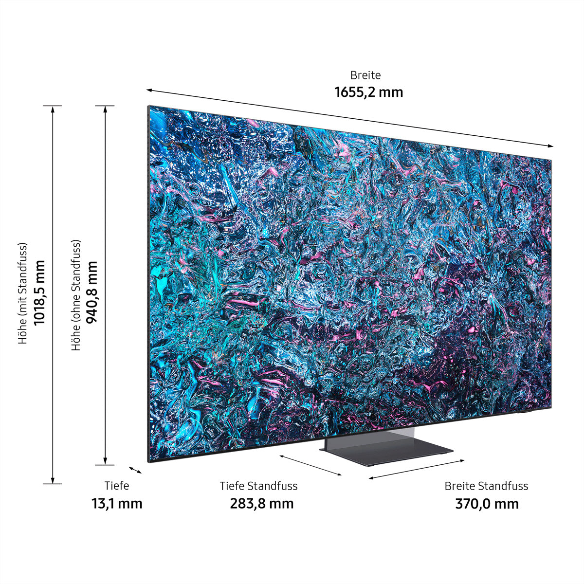 Samsung QN900D QE75QN900DTXZU – 75" TV – 8K – Neo QLED – Tizen – 100 Hz – HDR10+