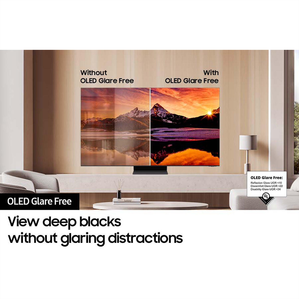 Samsung S95D QE77S95DATXZU – 77" TV – 4K UHD – OLED – Tizen – 100 Hz – HDR10+