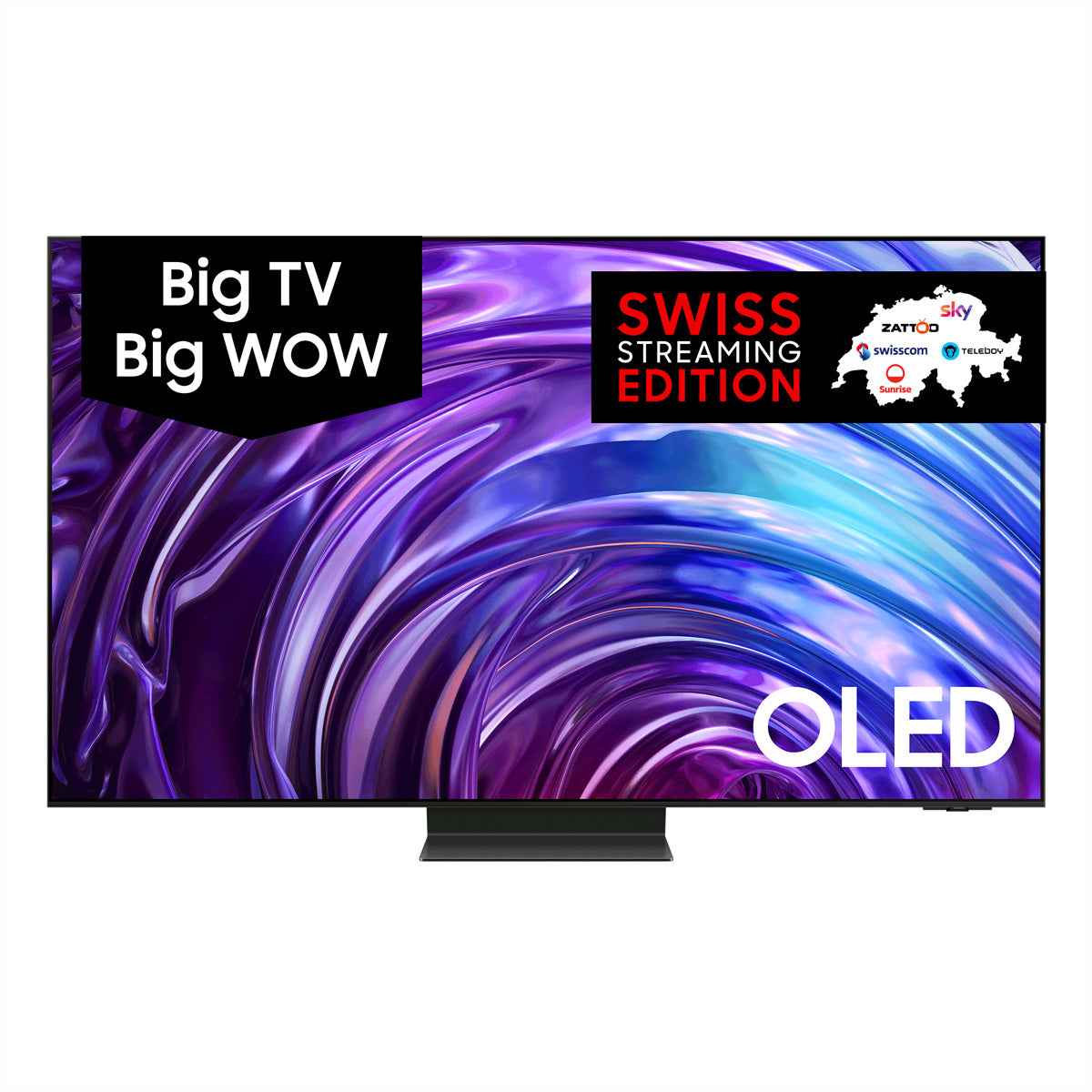 Samsung S95D QE77S95DATXZU – 77" TV – 4K UHD – OLED – Tizen – 100 Hz – HDR10+