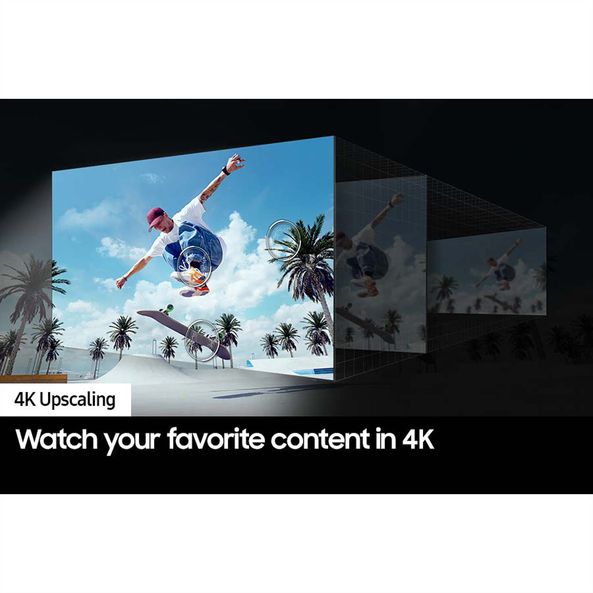 Samsung Q60D QE85Q60DAUXXN – 85" Fernseher – 4K UHD – QLED – Tizen – 50 Hz – 1000 cd/m² – HDR10+