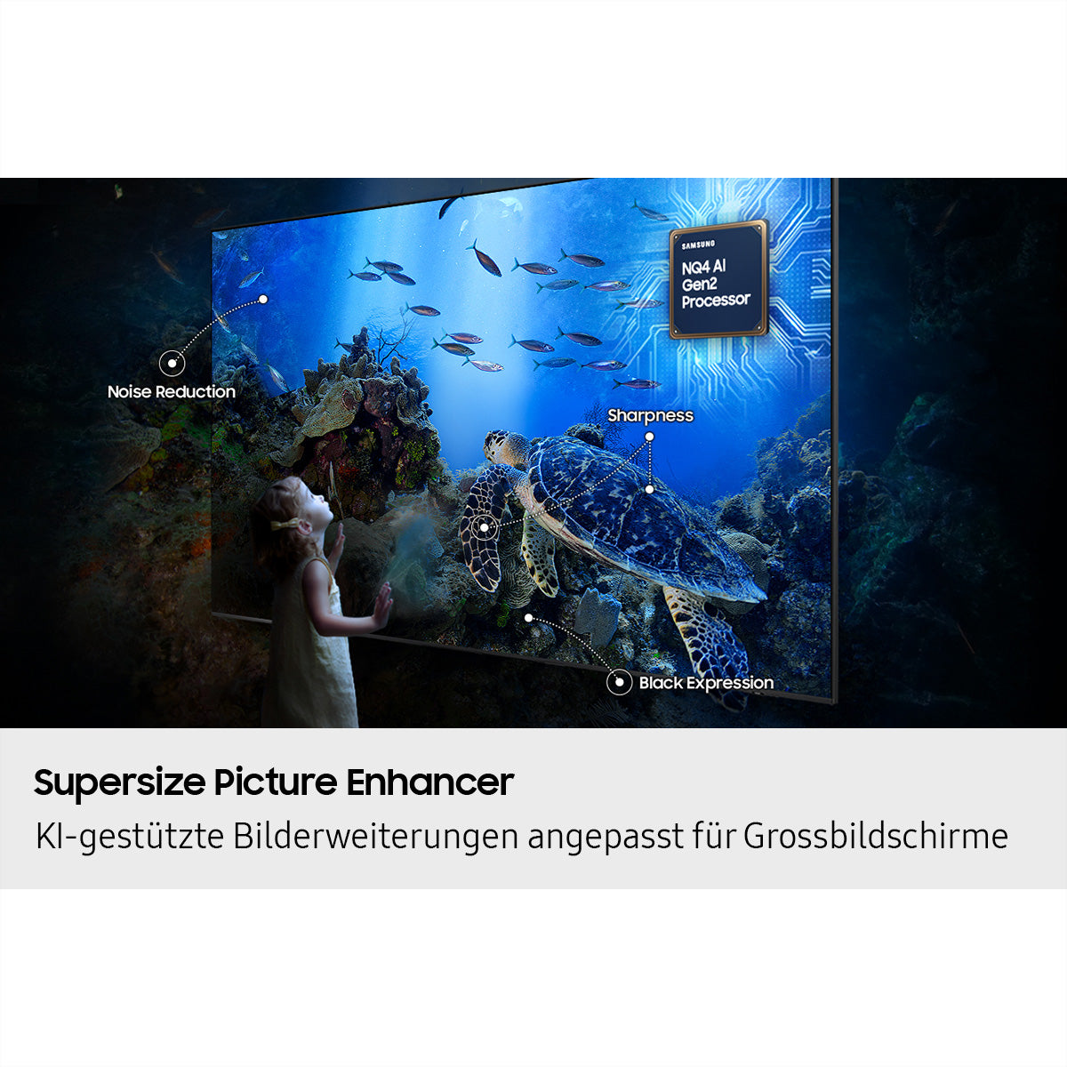 Samsung QN990F QE98QN990FTXZU – 98" Fernseher – 8K – Neo QLED – Tizen – 120 Hz – HDR10+ Adaptive