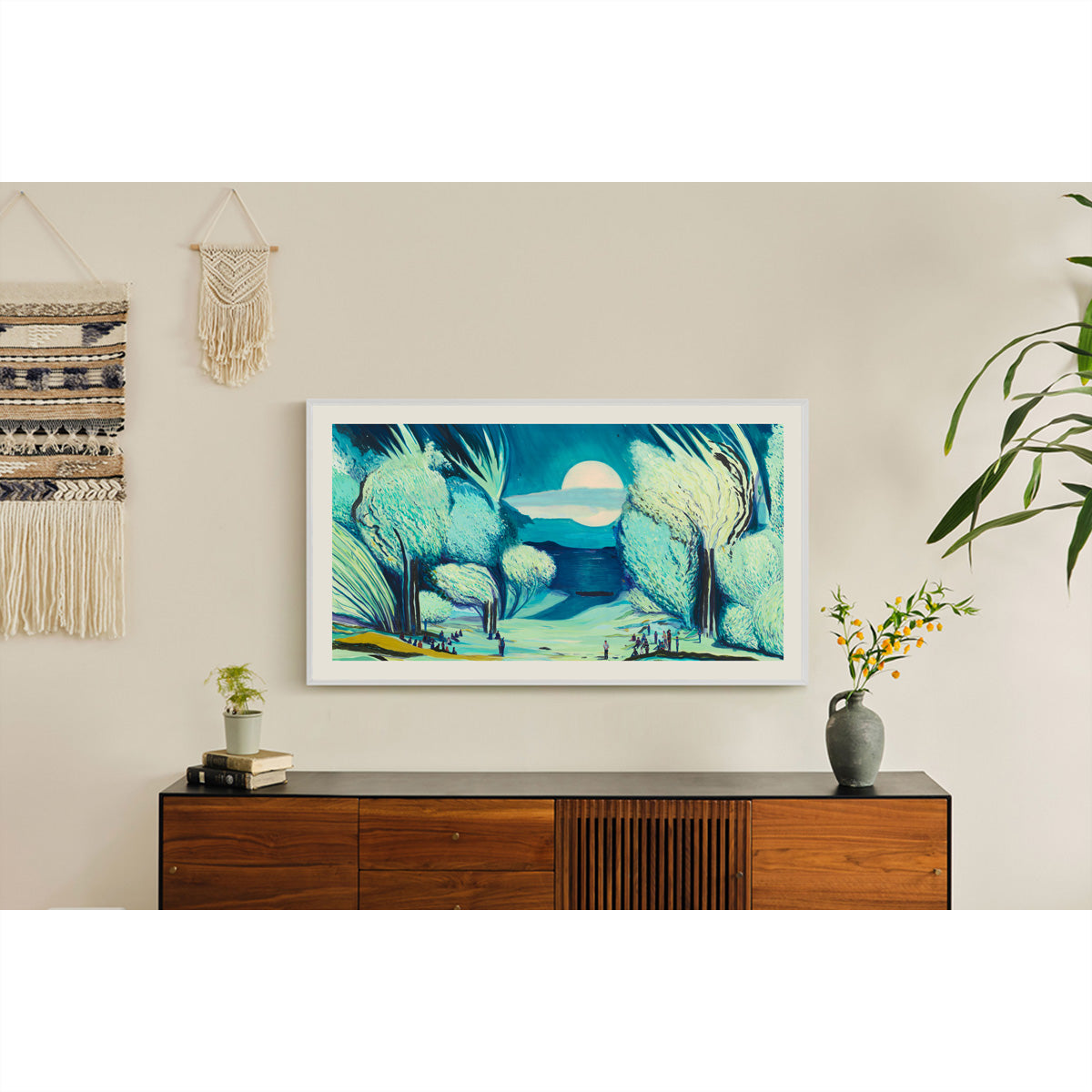 Samsung The Frame LS03F QE50LS03FAUXXN – 50" Fernseher – 4K UHD – QLED – Tizen – 60 Hz – HDR10+