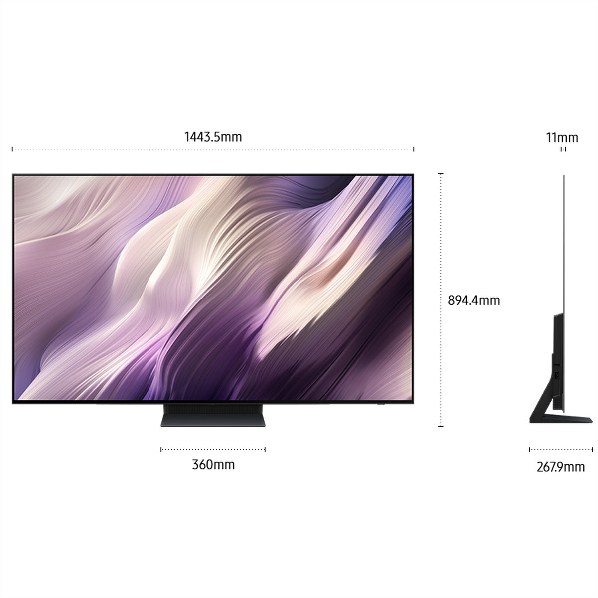 Samsung S95H QE65S95HFTXZU – 65" Fernseher – 4K UHD – OLED – 165 Hz