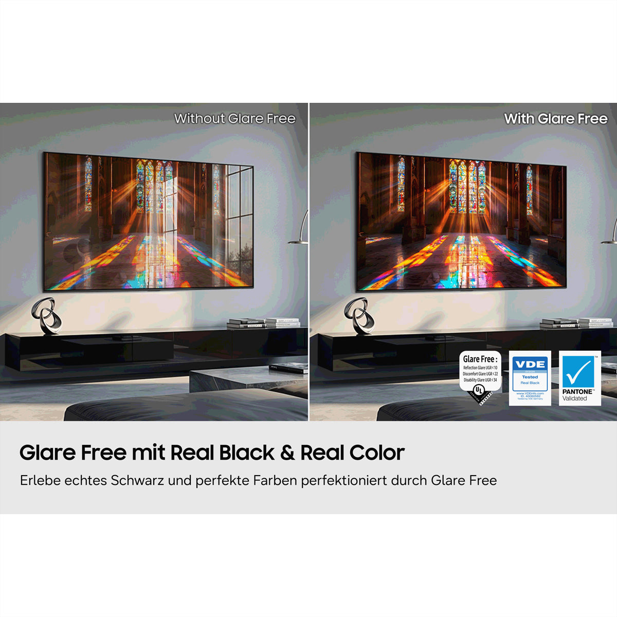 Samsung QE65S90H – 65" Fernseher – 4K UHD – OLED – Tizen – 165 Hz
