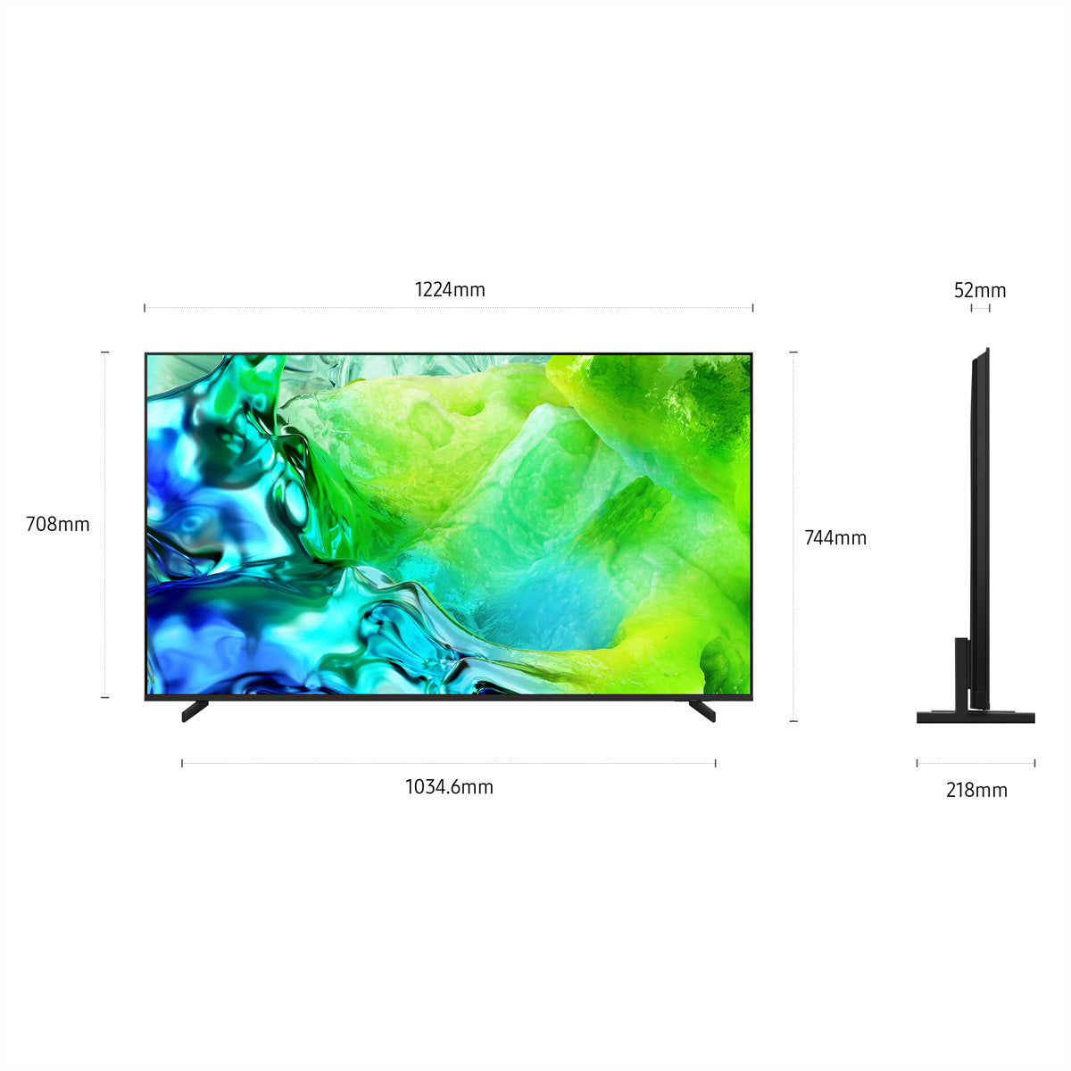 Samsung QE55QN80H – 55" TV – 4K UHD – QLED (Mini-LED) – Tizen – 144 Hz
