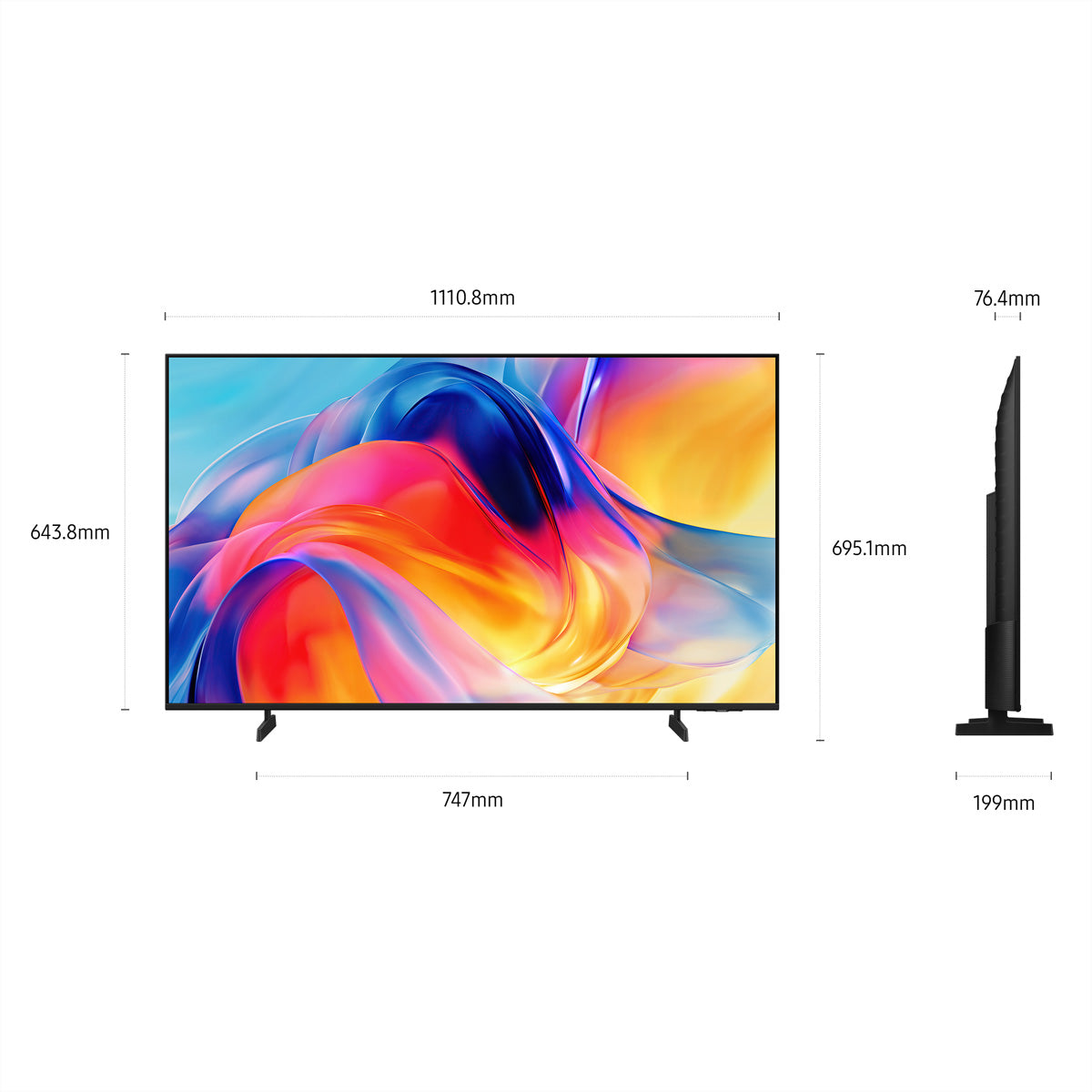 Samsung UE50M70H – 50" Fernseher – 4K UHD – Mini-LED – Tizen – 60 Hz