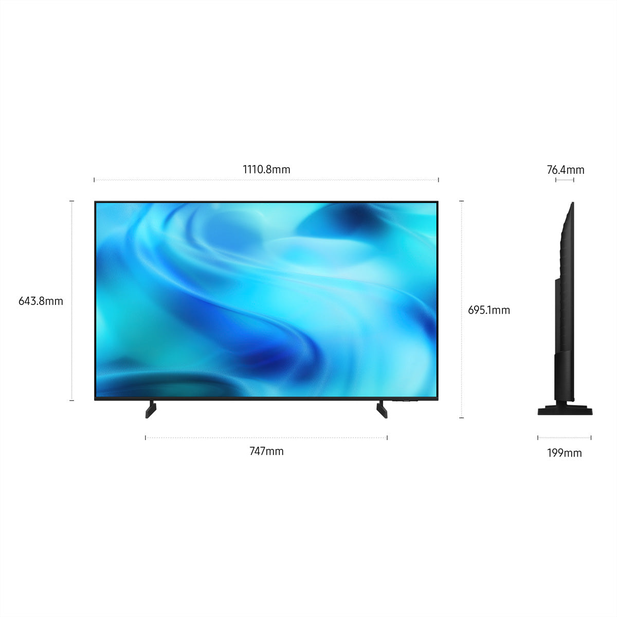 Samsung UE50U8090H – 50" TV – 4K UHD – LCD – Tizen – 60 Hz