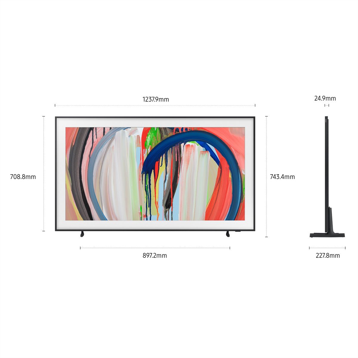 Samsung LS03H QE55LS03HAUXXN – 55" QLED Fernseher – 4K UHD – Tizen – 144 Hz – HDR10+