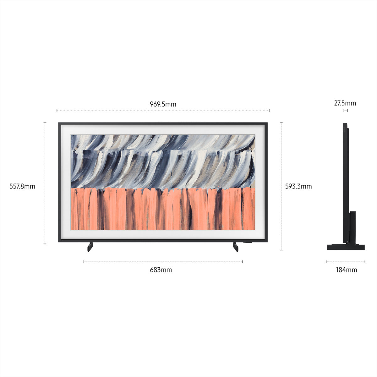 Samsung LS03H QE43LS03HEUXXN – 43" Fernseher – 4K UHD – QLED – Smart TV – 60 Hz