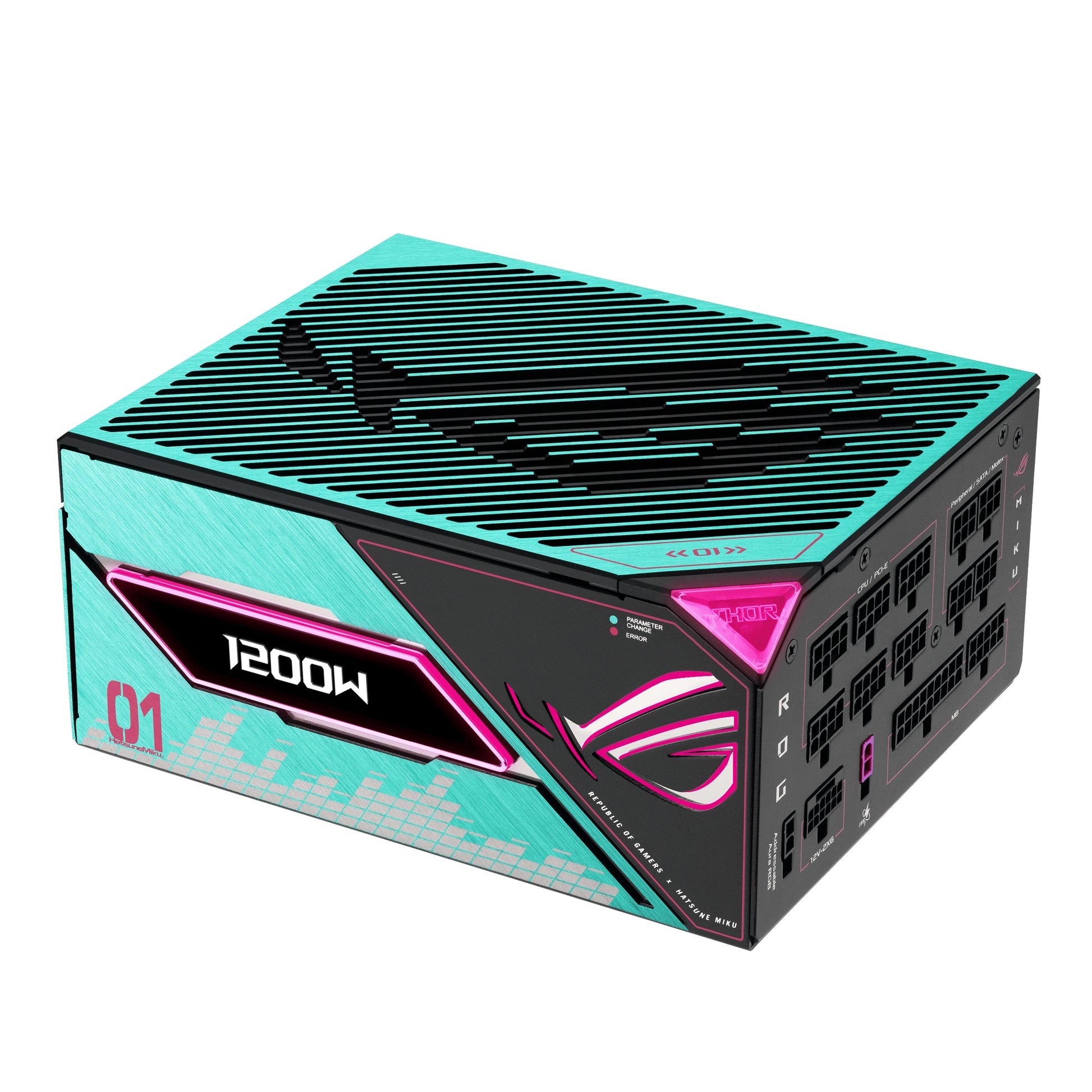 ASUS ROG Thor 1200P3 ATX-Netzteil 1200 W 80 PLUS Platinum – vollmodular, ATX 3.1, 12VHPWR