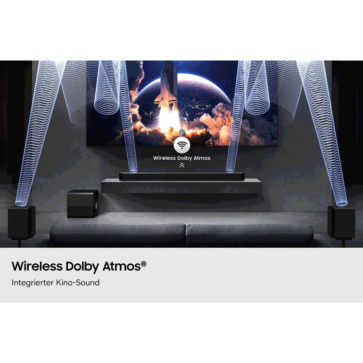 Samsung HW-Q990H – Soundbar – 11.1.4, Dolby Atmos & Rears – Schwarz