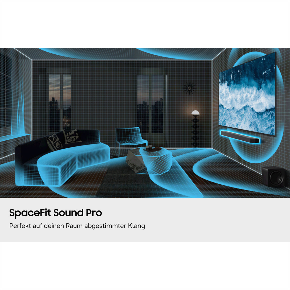 Samsung HW-Q990H – Soundbar – 11.1.4, Dolby Atmos & Rears – Schwarz