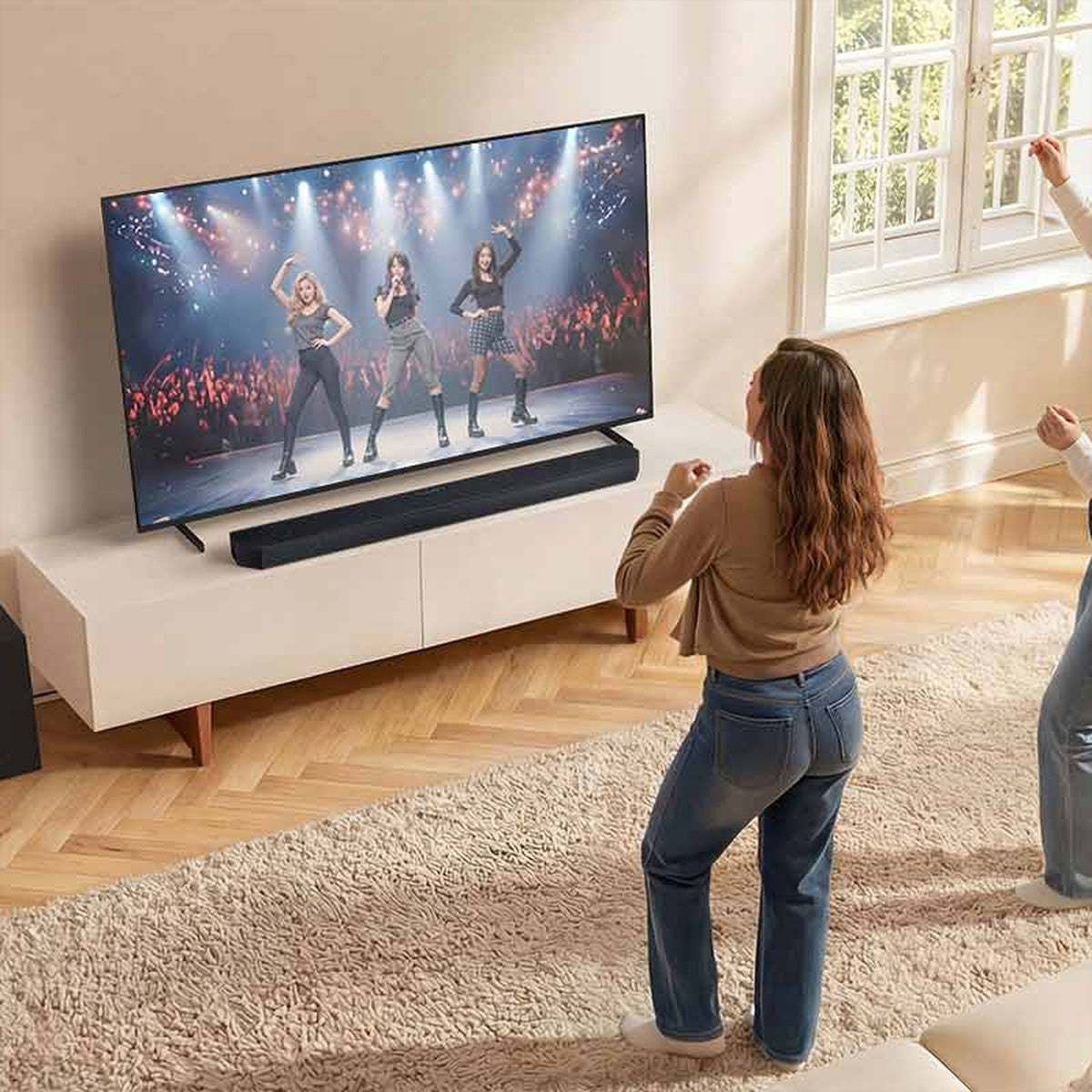 Samsung HW-Q600H – Soundbar – 3.1.2, Dolby TrueHD, mit kabellosem Subwoofer, 320 W – Schwarz
