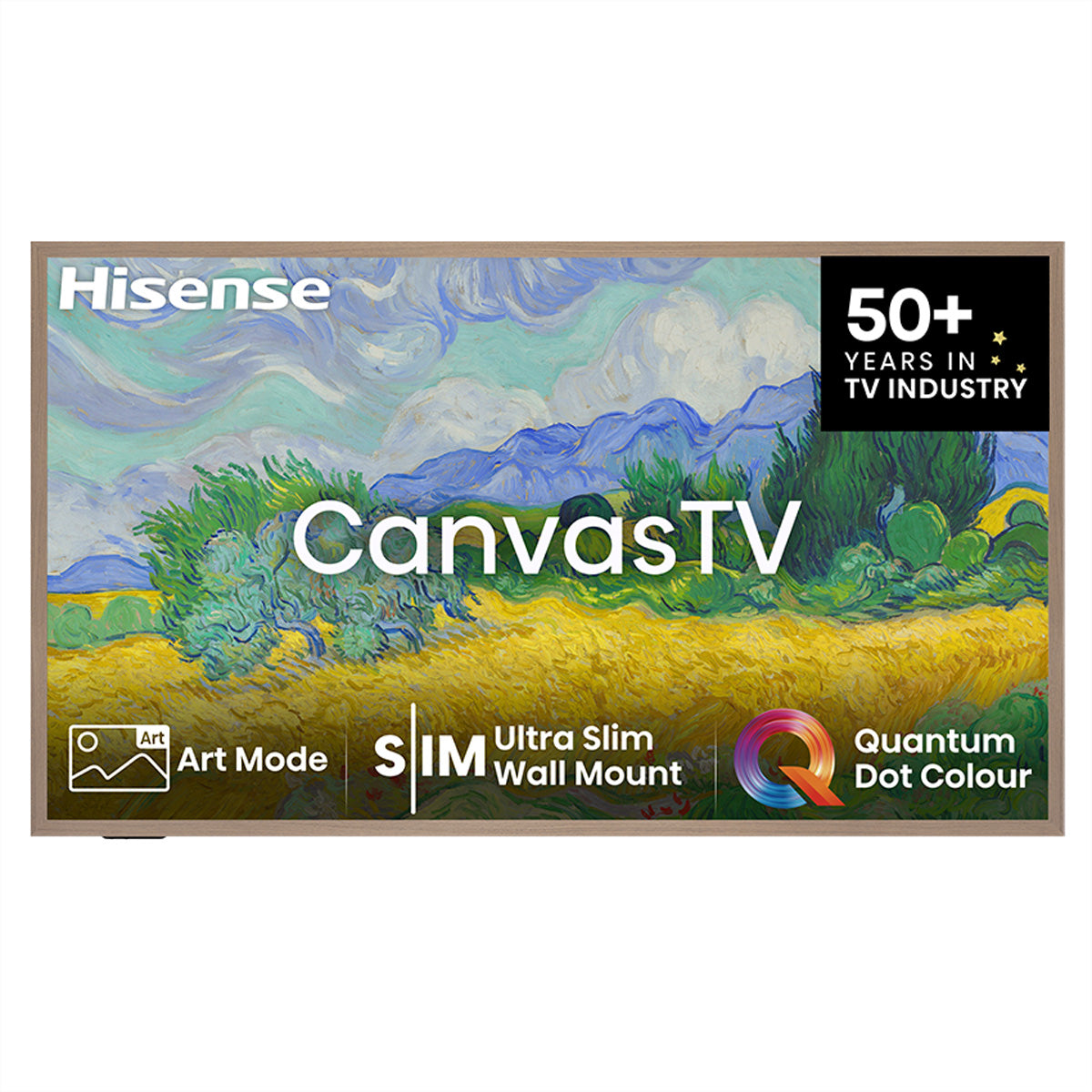 Hisense S7NQ 55" TV – 4K UHD – QLED – VIDAA 7 – 120 Hz – HDR10+