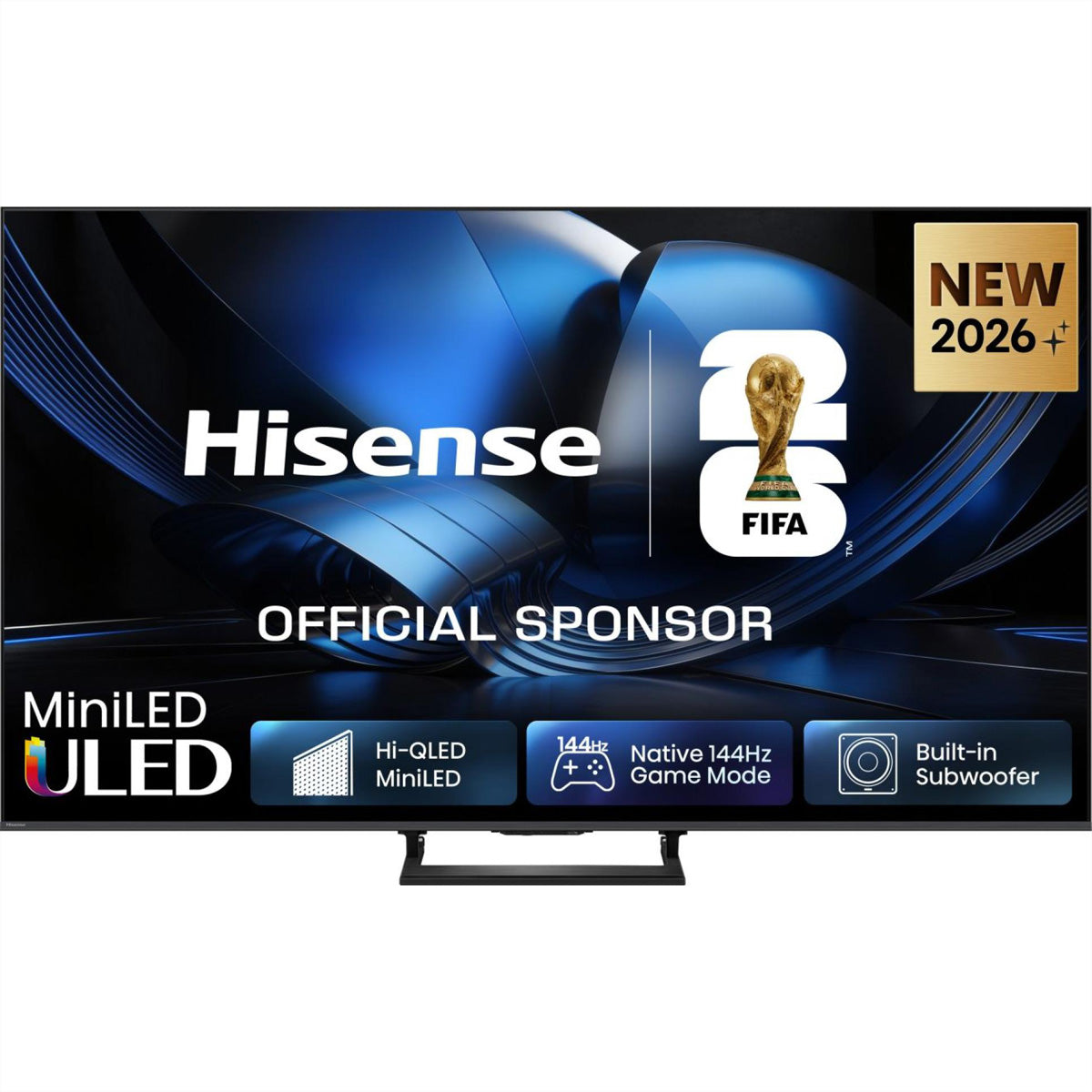 Hisense U7SE 65U7SE – 65" TV – 4K UHD – Mini-LED – VIDAA – 144 Hz – Dolby Vision