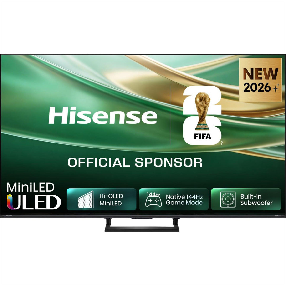 Hisense 50E8S – 50" Mini-LED TV – 4K UHD – QLED – HomeOS U9 – 144 Hz – Dolby Vision