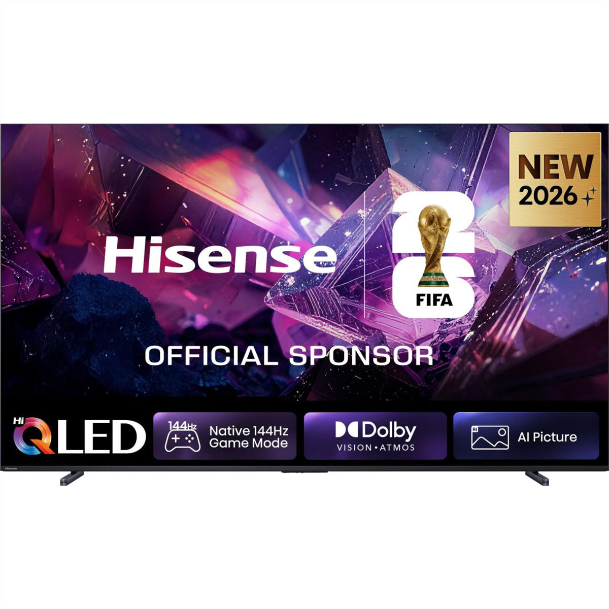 Hisense 100Q7S PRO – 100" QLED Fernseher – 4K UHD – VIDAA – 144 Hz – 400 cd/m² – Dolby Vision