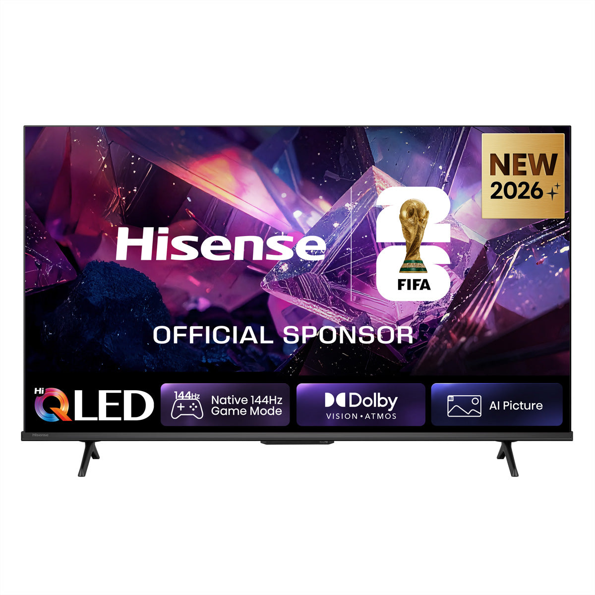 Hisense 43E7S PRO – 43" QLED Fernseher – 4K UHD – VIDAA U9 – 144 Hz – Dolby Vision