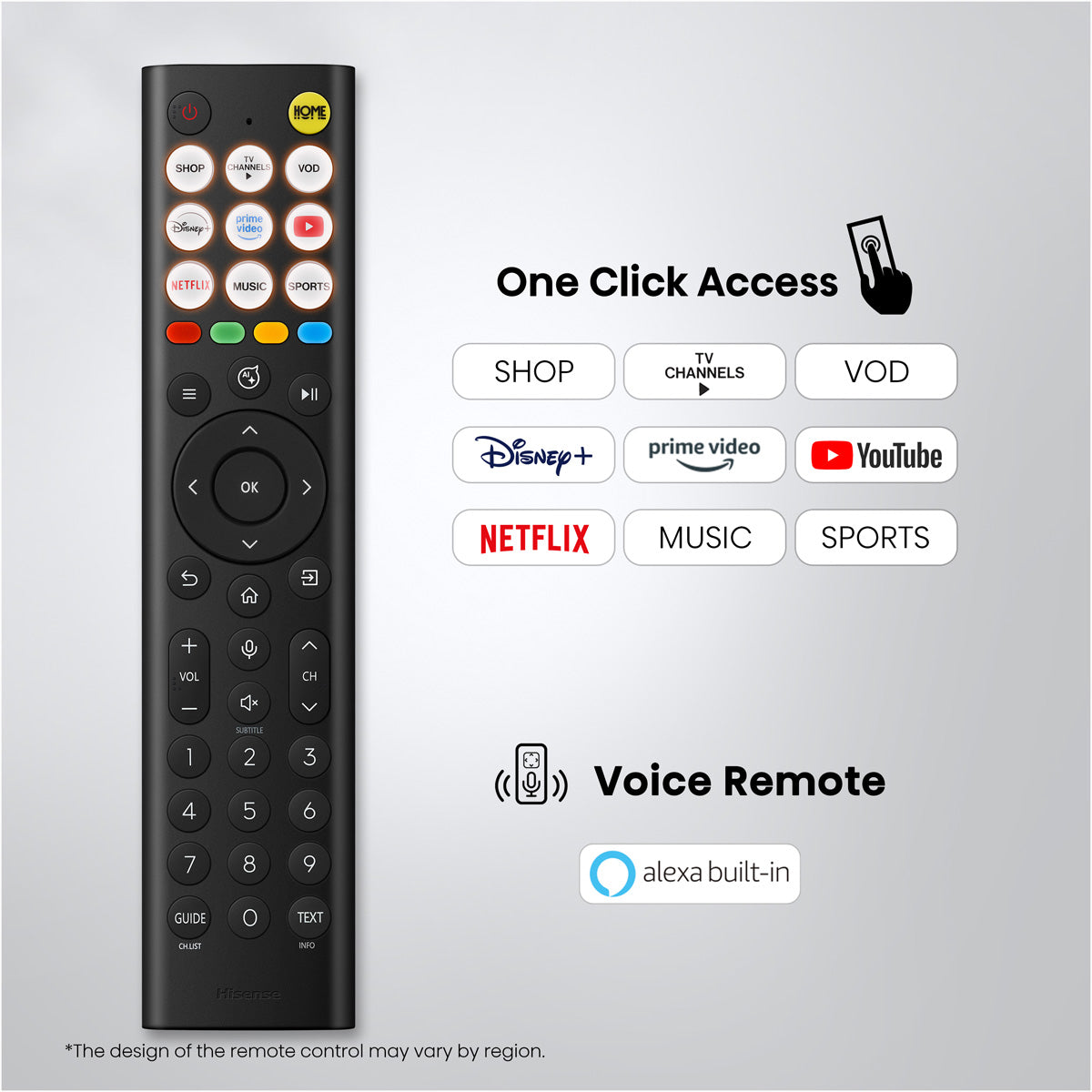 Hisense 75E7S – 75" QLED-Fernseher – 4K UHD – HomeOS U9.5 – 60 Hz – Dolby Vision, HDR10+