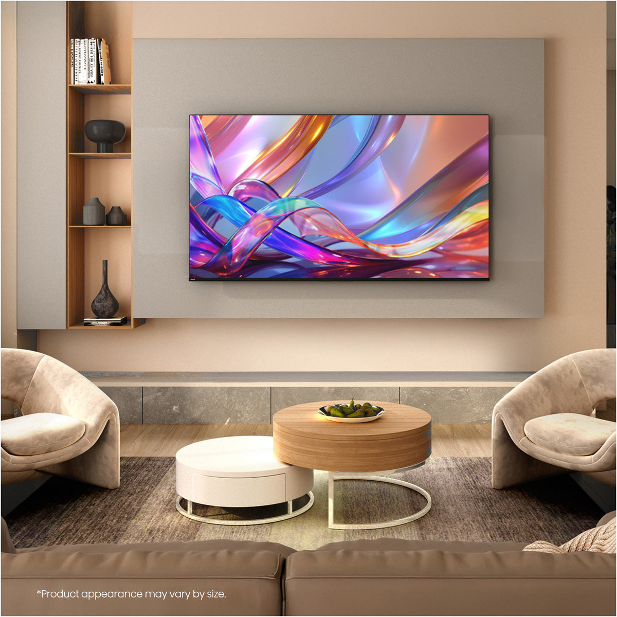 Hisense 75E7S – 75" QLED-Fernseher – 4K UHD – HomeOS U9.5 – 60 Hz – Dolby Vision, HDR10+