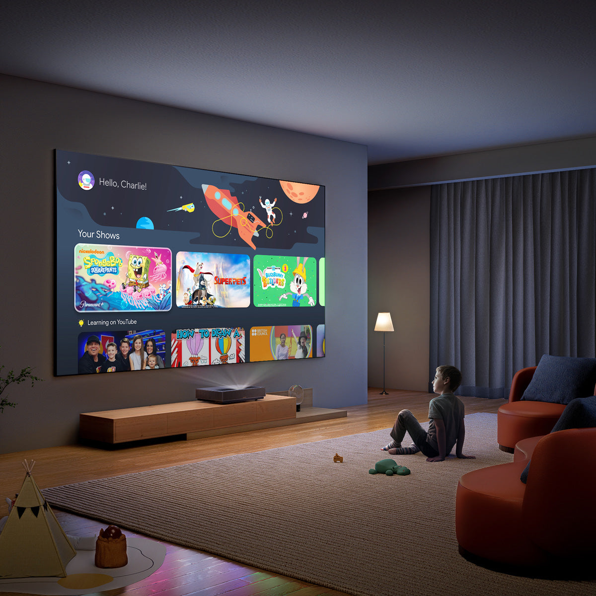 Formovie Cinema Edge – Ultra-Kurzwurf DLP Laser, 4K UHD, 2100 ANSI Lumen, Smart