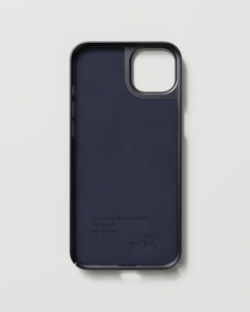 Nudient Thin Backcover – für Apple iPhone 14 Plus – MagSafe, Mikrofaser+Recycling-Kunststoff, Midwinter Blue