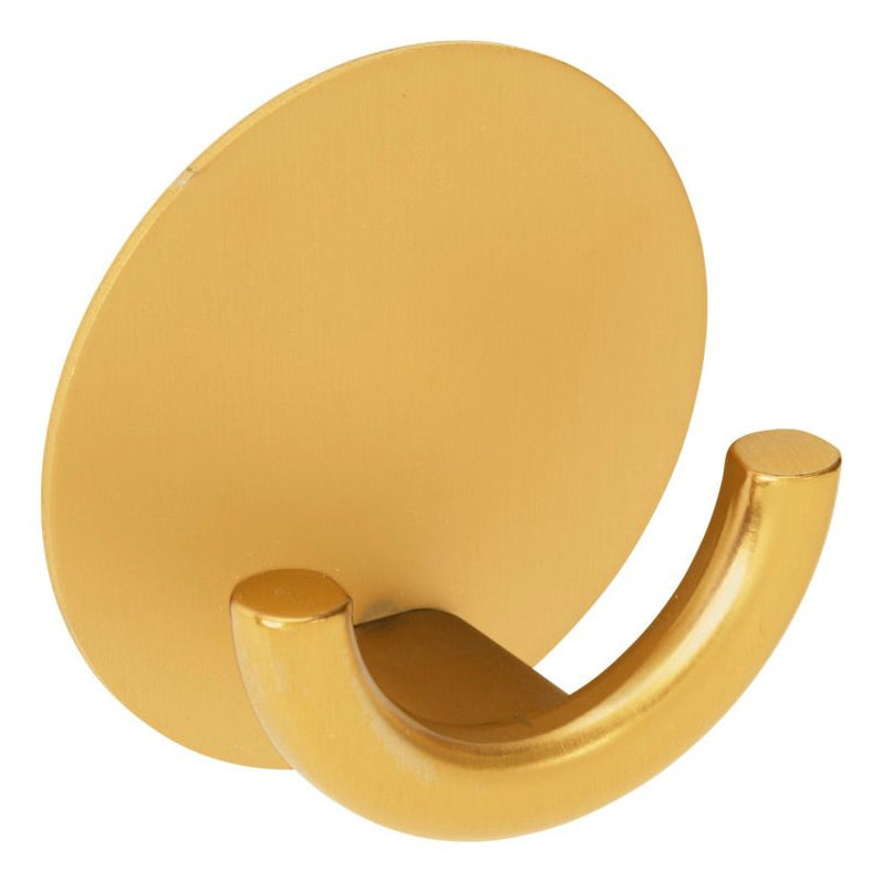 Wenko Haken – Edelstahl, Klebestreifen, Ø5,3×2,5 cm, Gold
