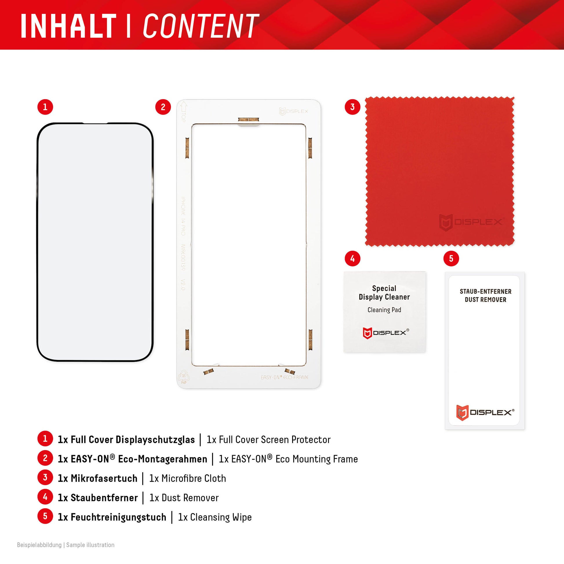 E.V.I. Backcover – für Apple iPhone 15 Plus/15 Pro Max – Echtglas