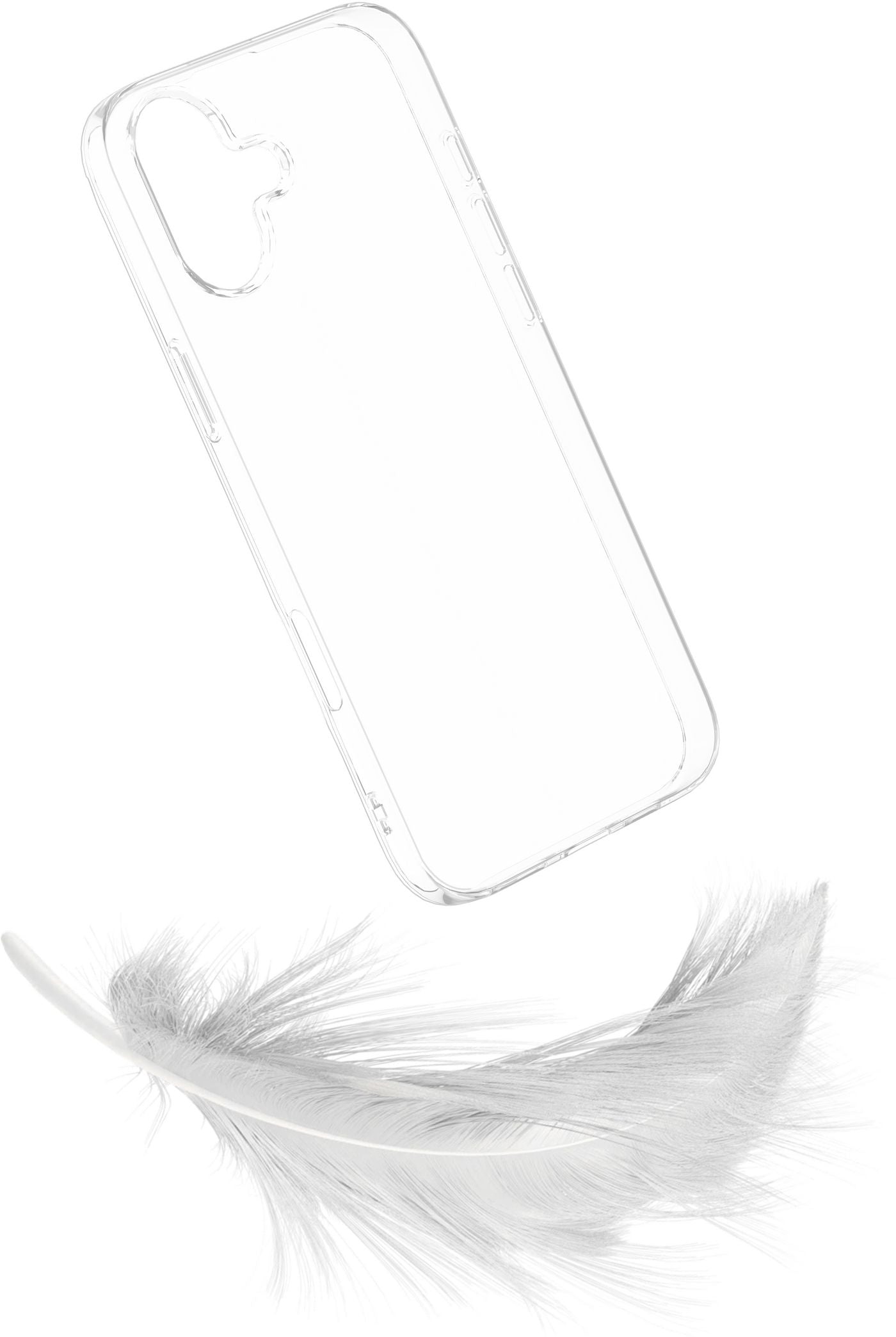 eSTUFF INFINITE (GRS) VIENNA – Backcover – für Apple iPhone, TPU, Transparent