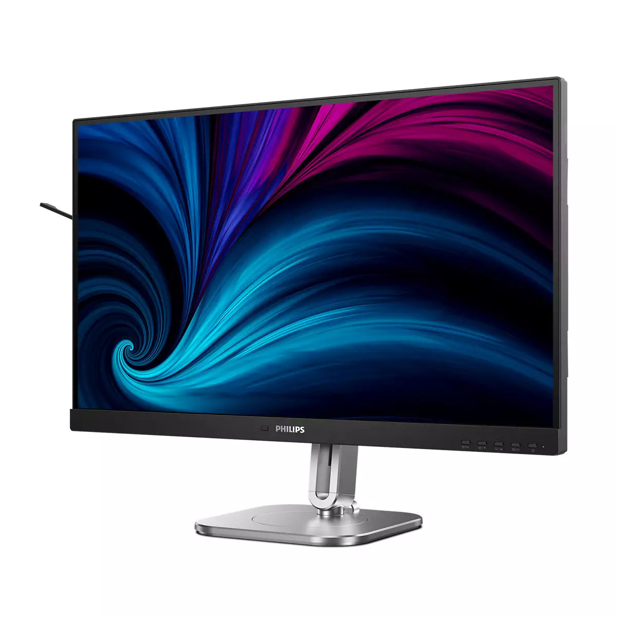 Philips 27B2N4500/00 – Monitor, 27", 120 Hz, 350 cd/m², Adaptive Sync, Integrierte Lautsprecher, USB-Hub, Grau
